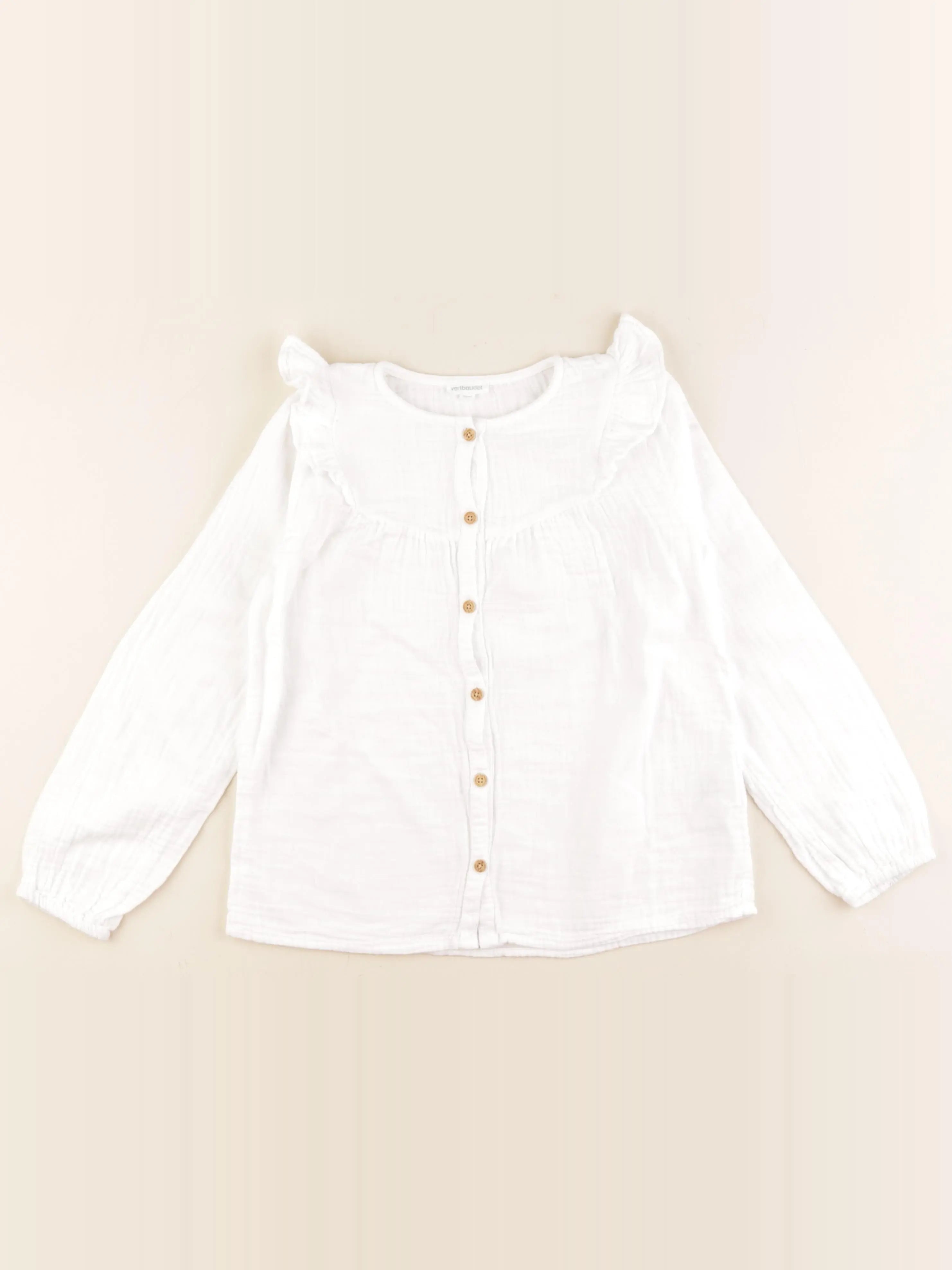 Vertbaudet - blouse blanc - 9 ans