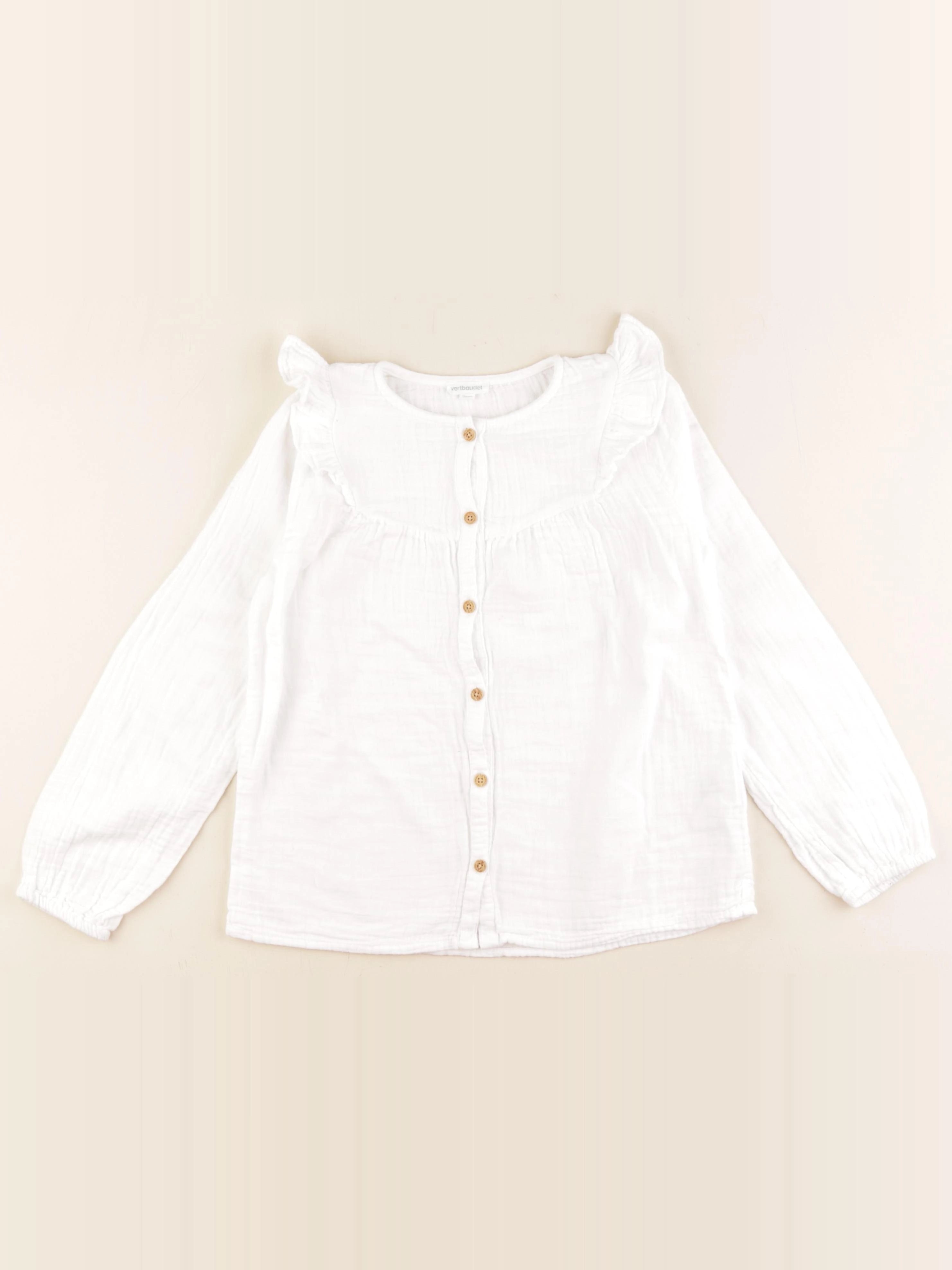 Vertbaudet - blouse blanc - 9 ans