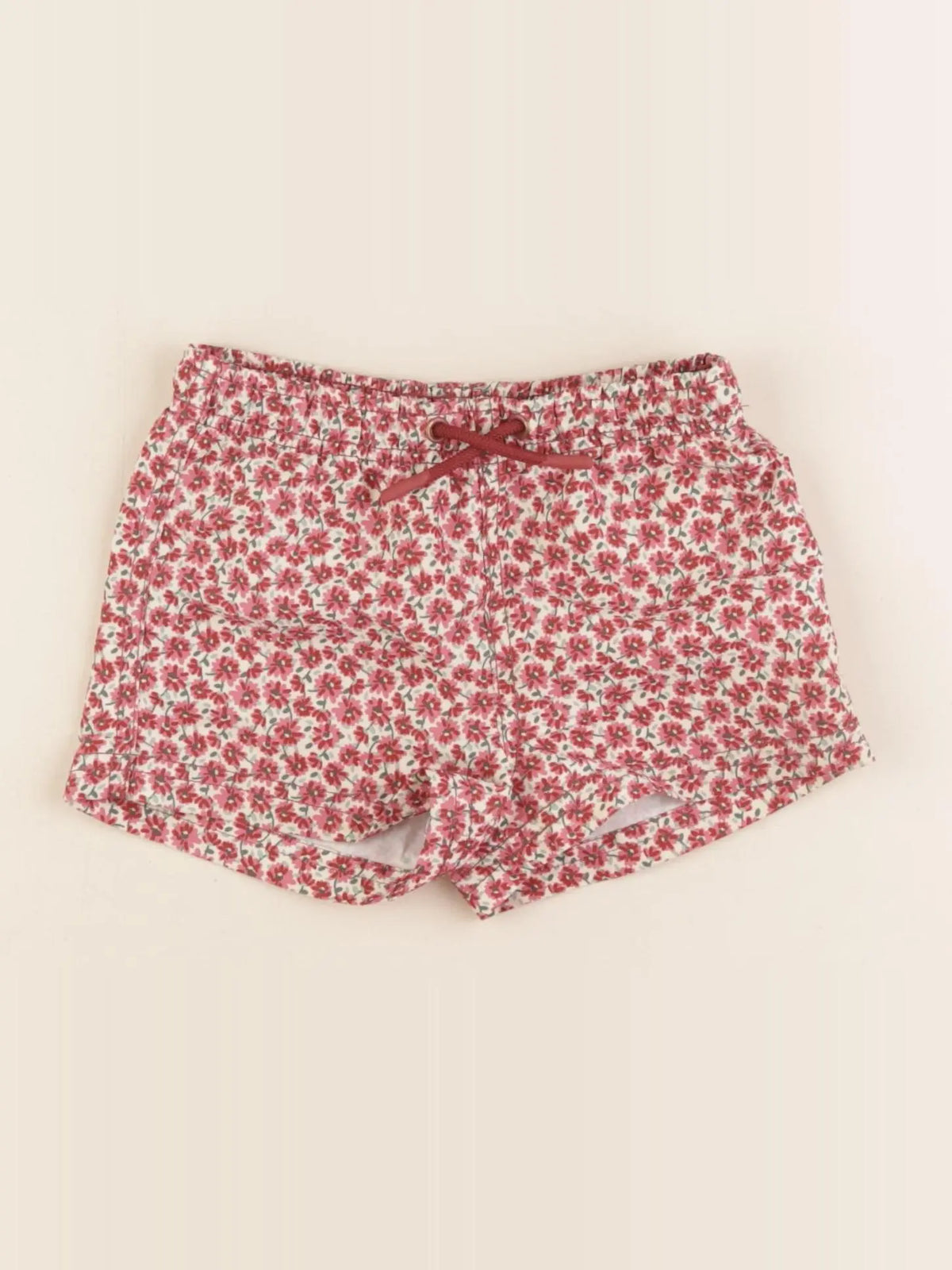 Zara - short rouge - 12/24 mois