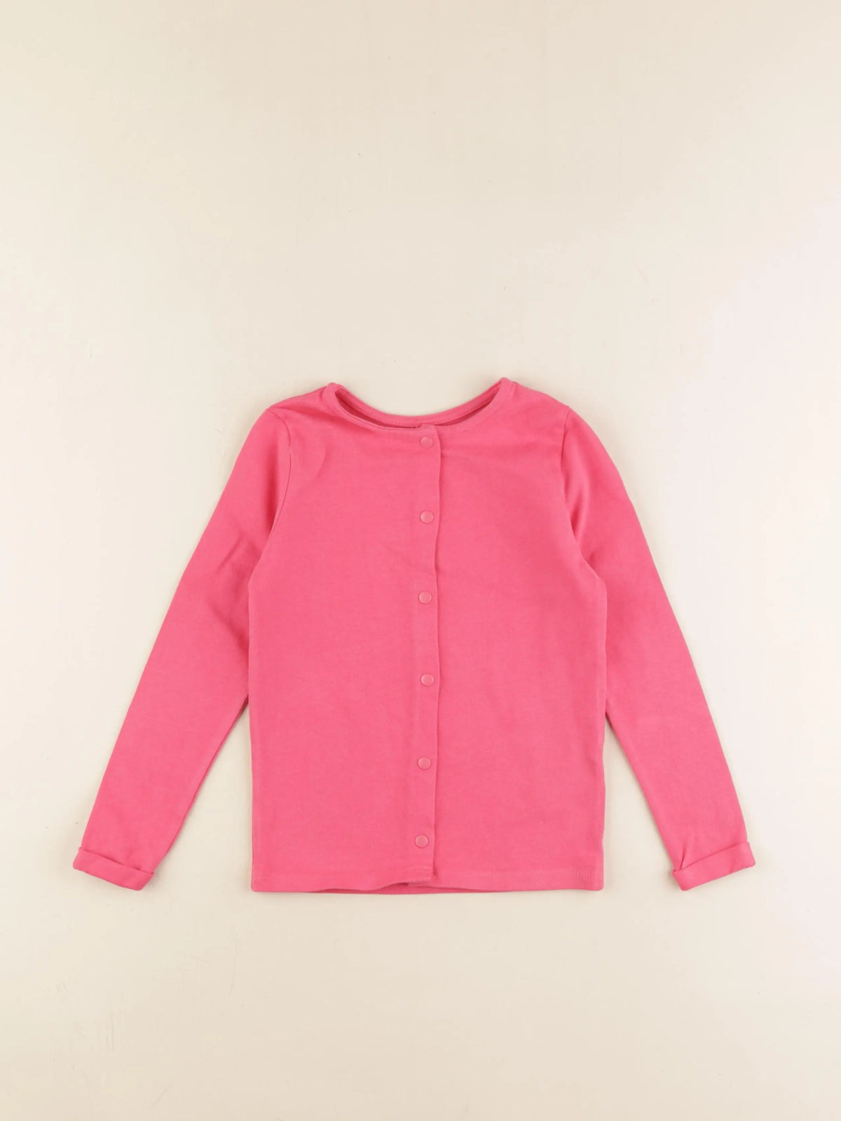 Vertbaudet - sweat rose - 5 ans