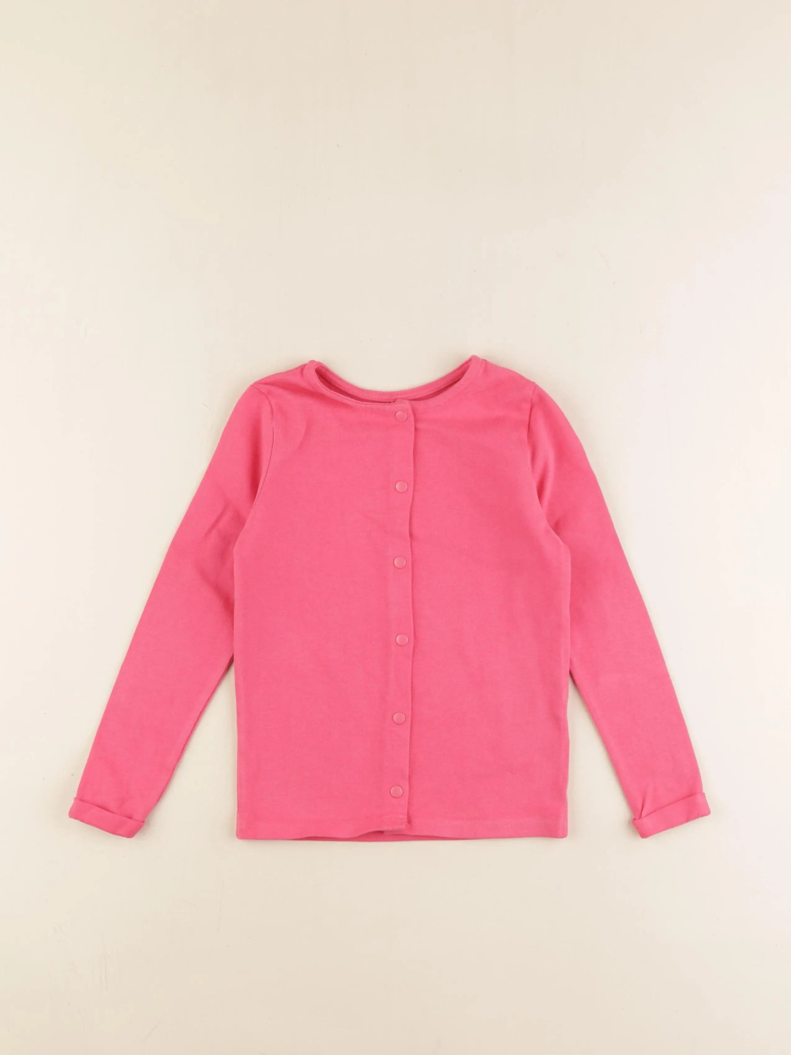 Vertbaudet - sweat rose - 5 ans