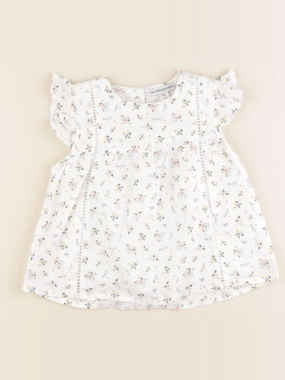 Vertbaudet - blouse multicolore - 2 ans