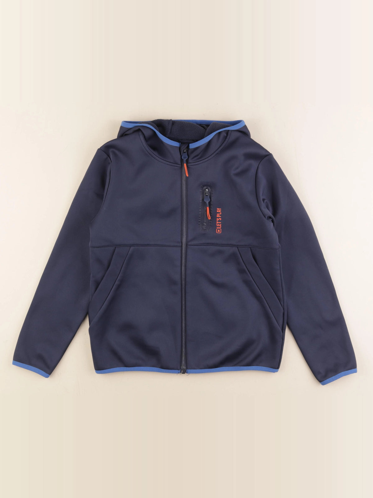 Vertbaudet - veste bleu - 10 ans