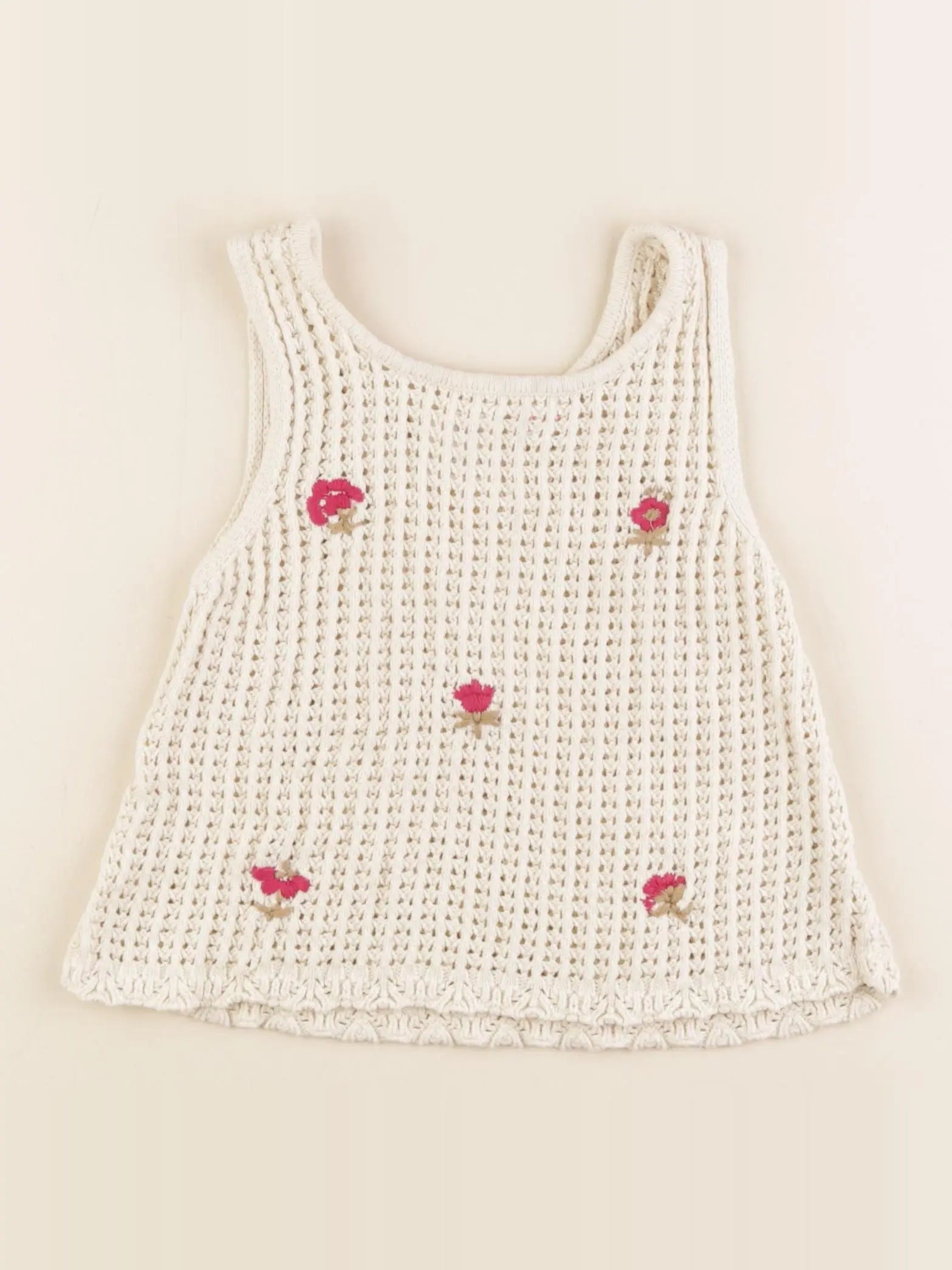 Zara - blouse beige - 6 ans