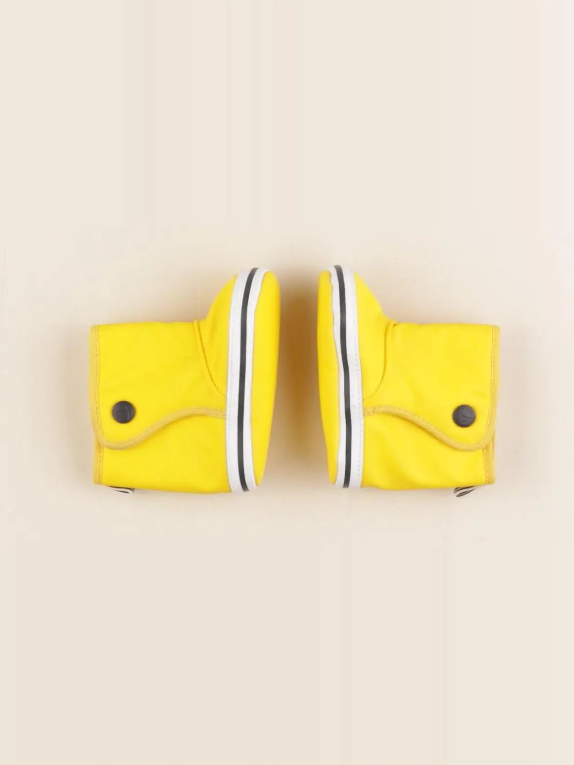 Petit Bateau - chaussons jaune - pointure 19/20