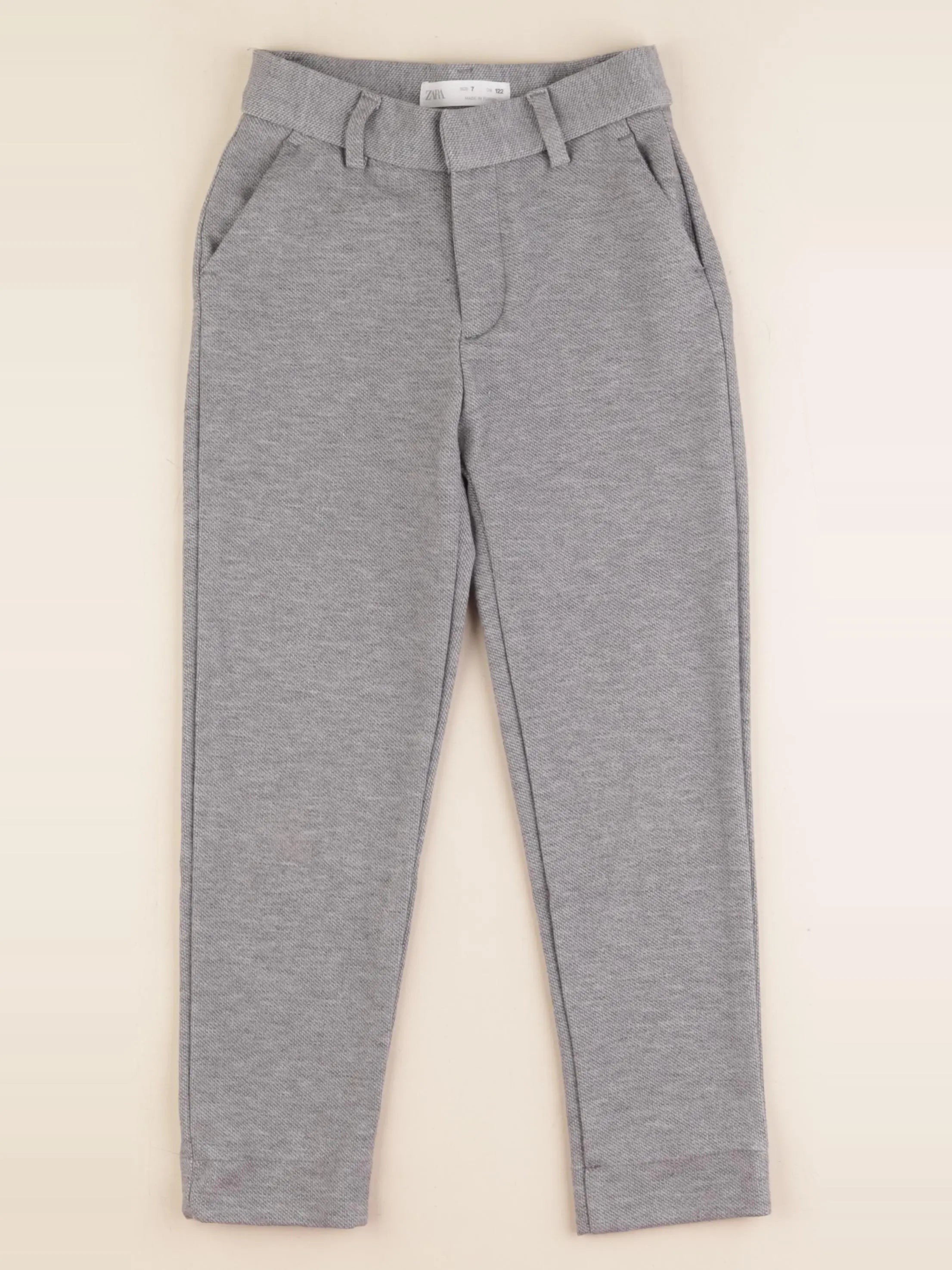 Zara - pantalon gris - 7 ans