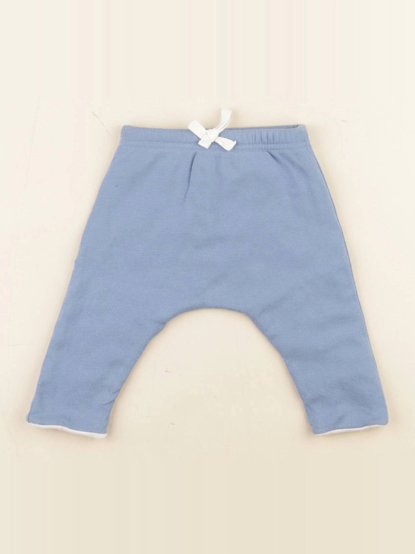 Petit Bateau - jogging bleu - 3 mois