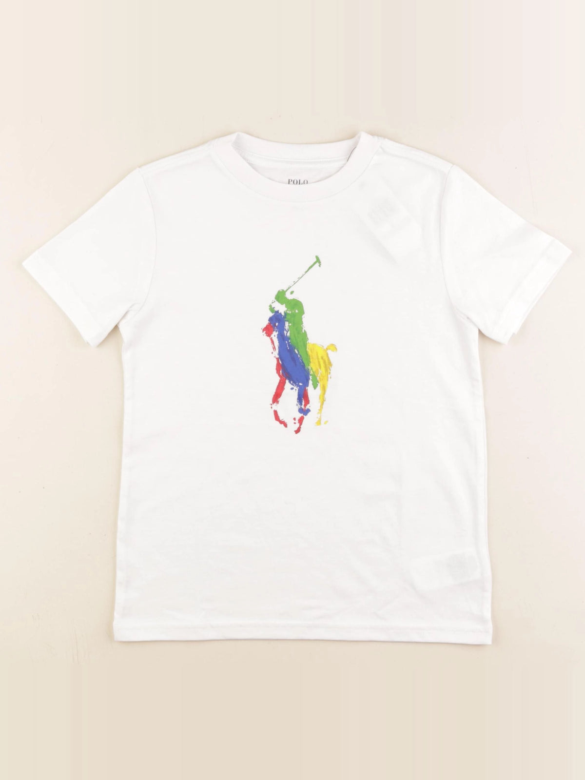 Ralph Lauren - tee-shirt blanc - 6 ans