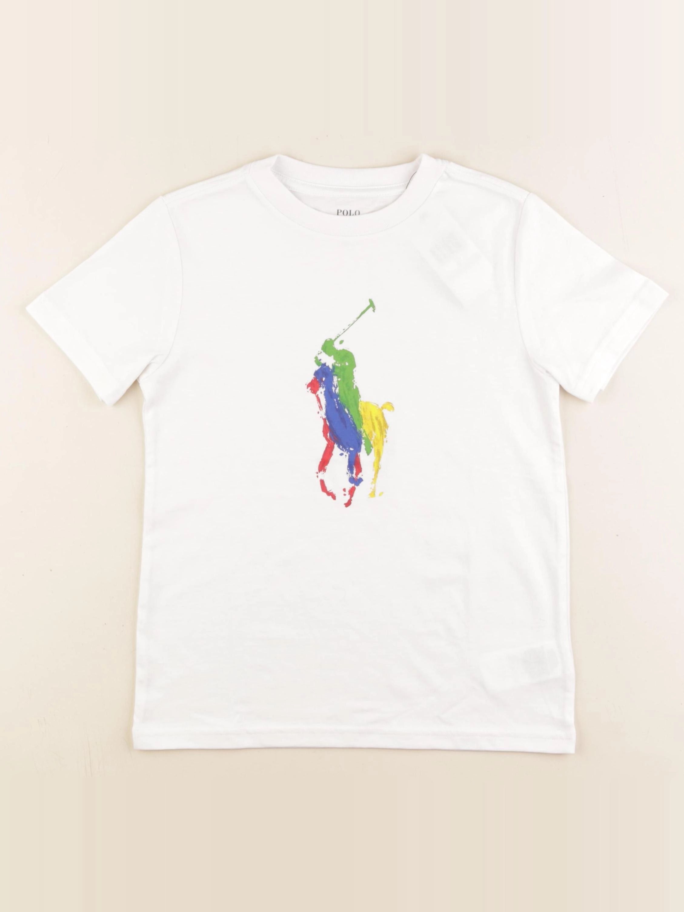 Ralph Lauren - tee-shirt blanc - 6 ans