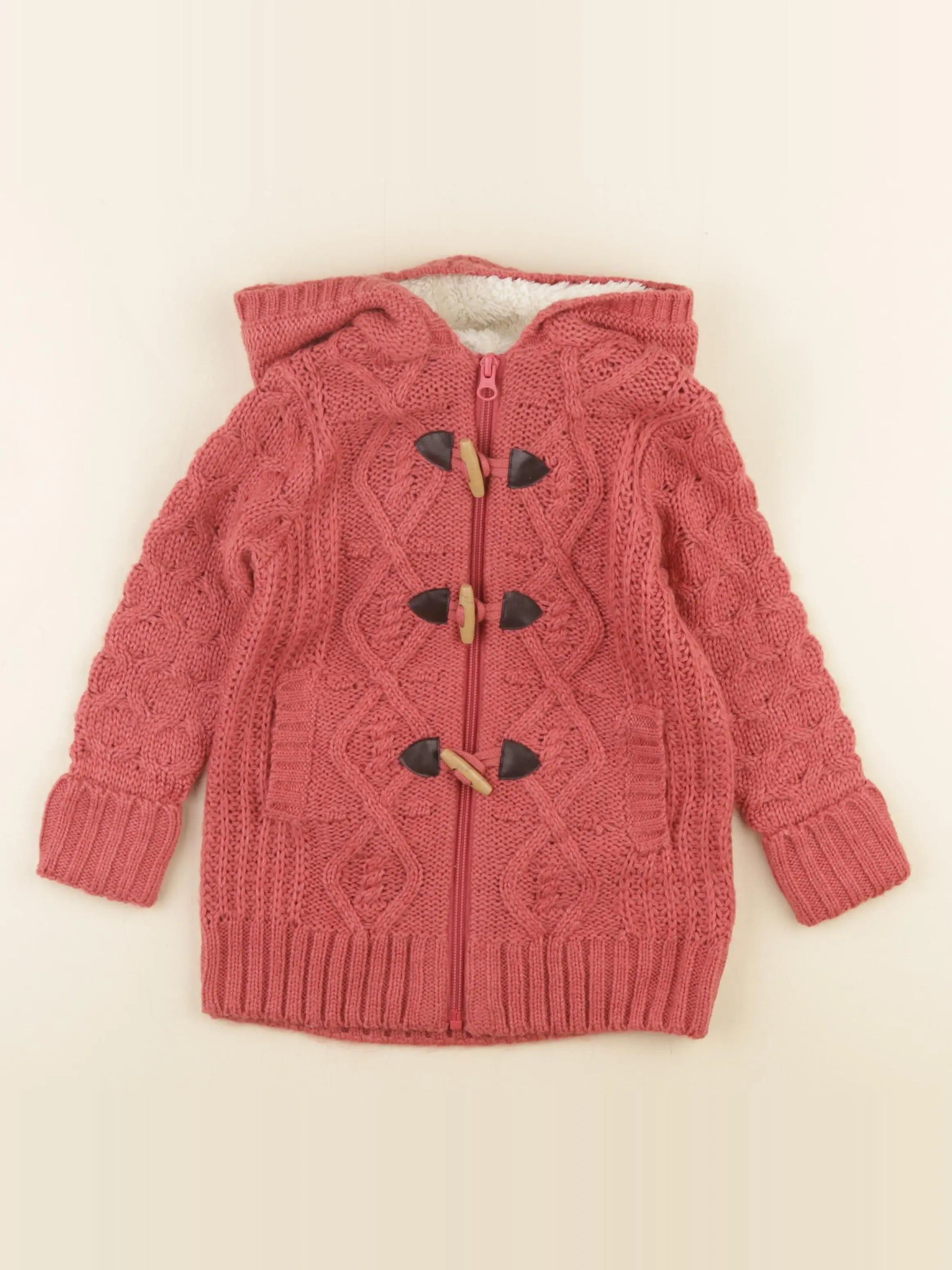 Vertbaudet - veste rose - 3 ans