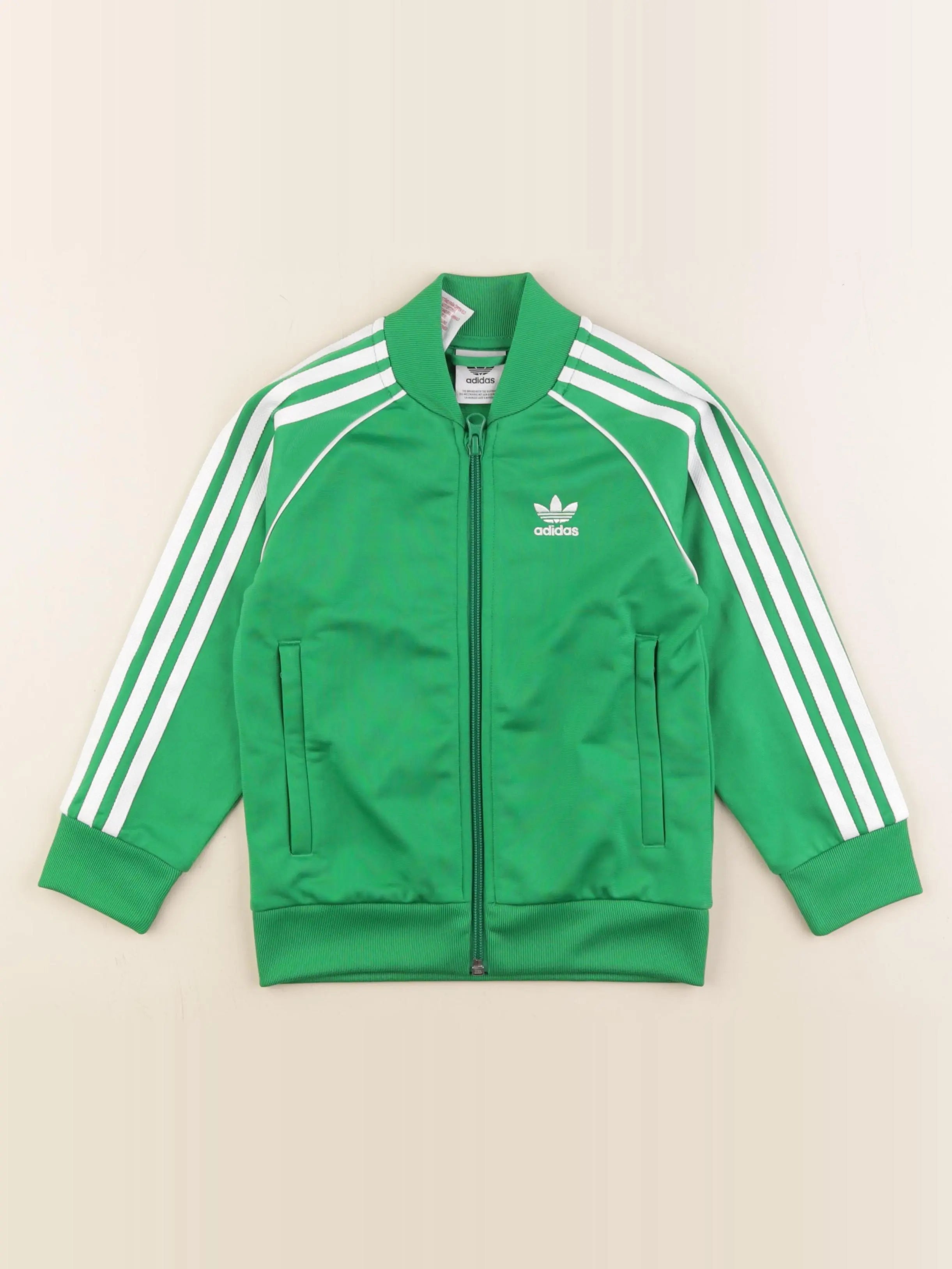 Adidas - sweat vert - 4/5 ans