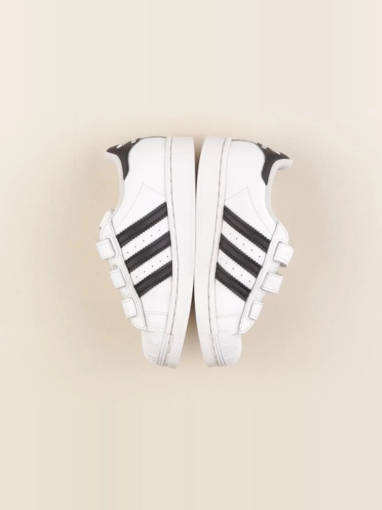 Adidas - baskets blanc, noir - pointure 28