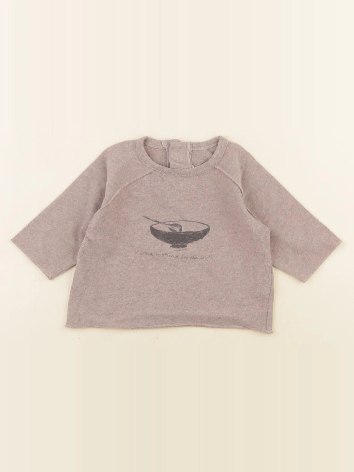 Play Up - tee-shirt marron - 3 mois