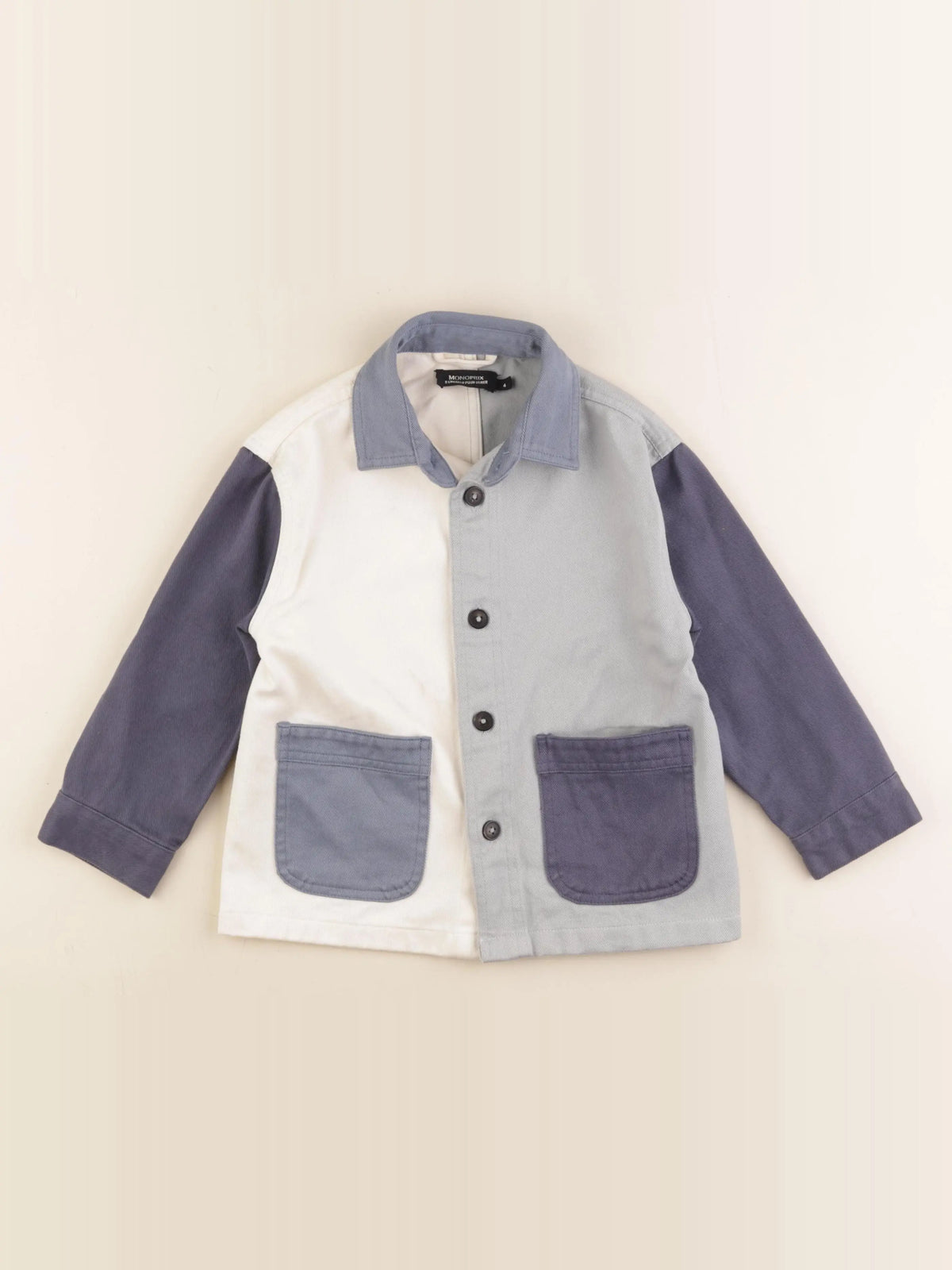 Monoprix - veste multicolore - 4 ans