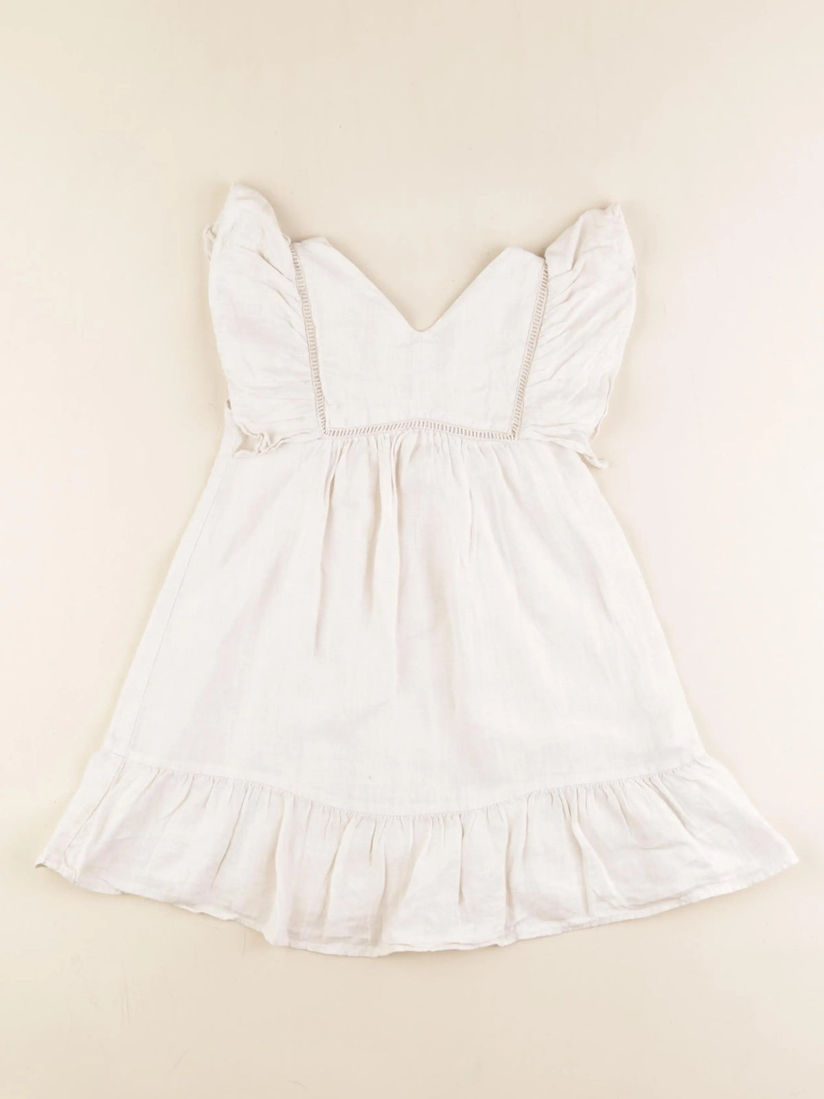 Bandits à la crème - robe beige - 8 ans