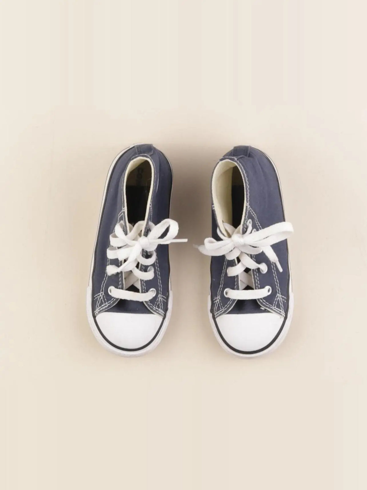 Converse - tennis à scratch/ lacets bleu - pointure 26