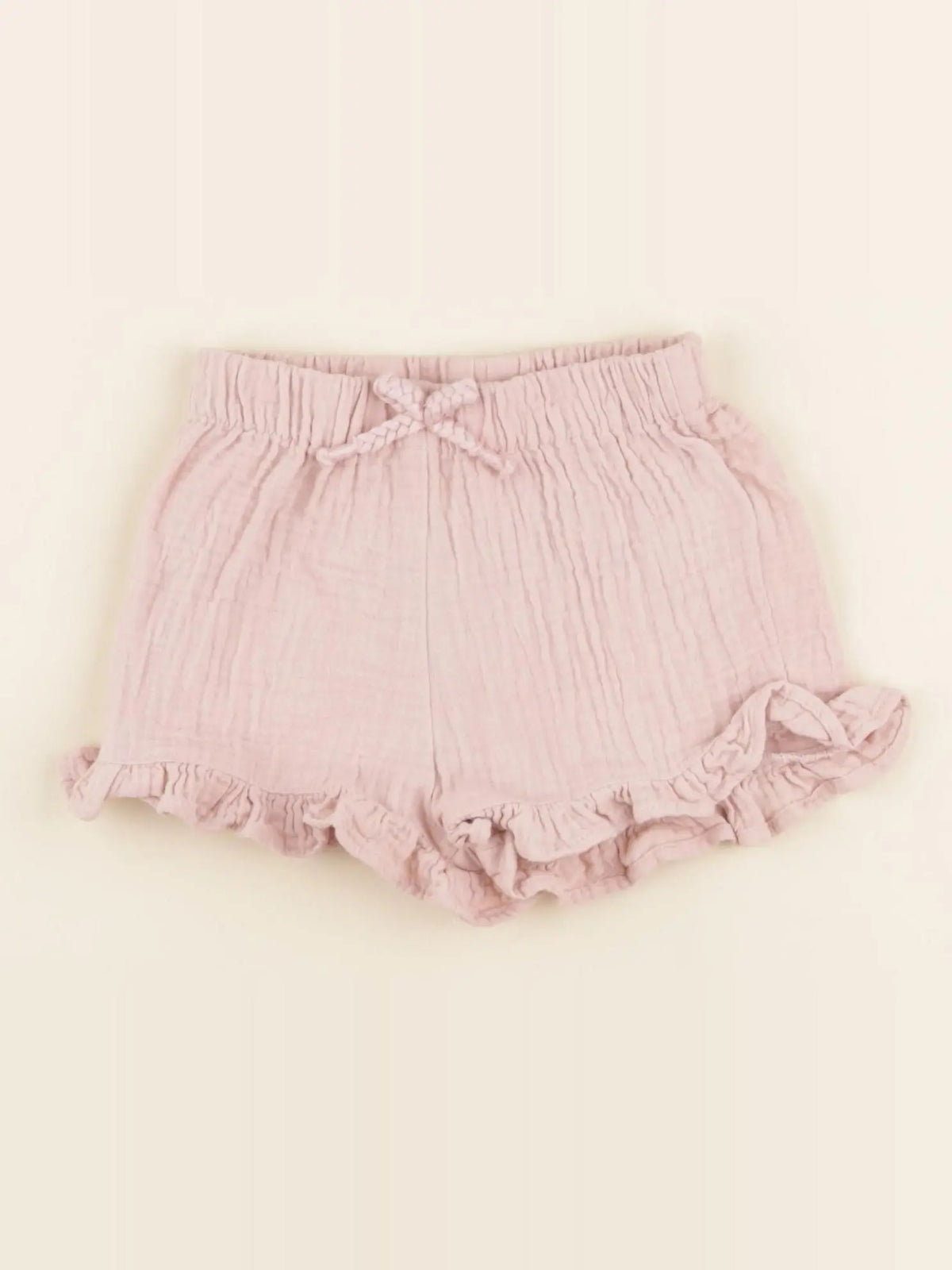 Vertbaudet - short rose - 12 mois