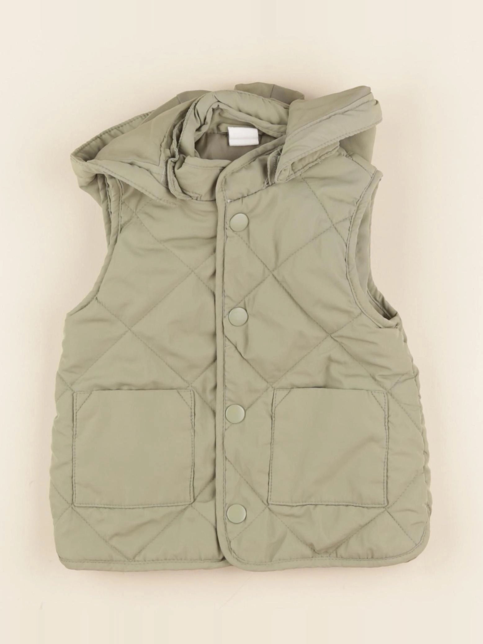 H&M - doudoune vert - 9/12 mois