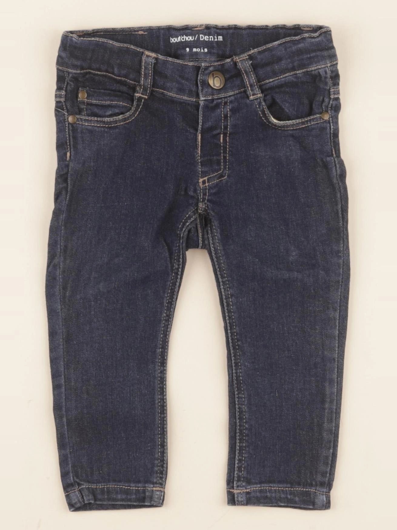 Boutchou - jean bleu - 9 mois