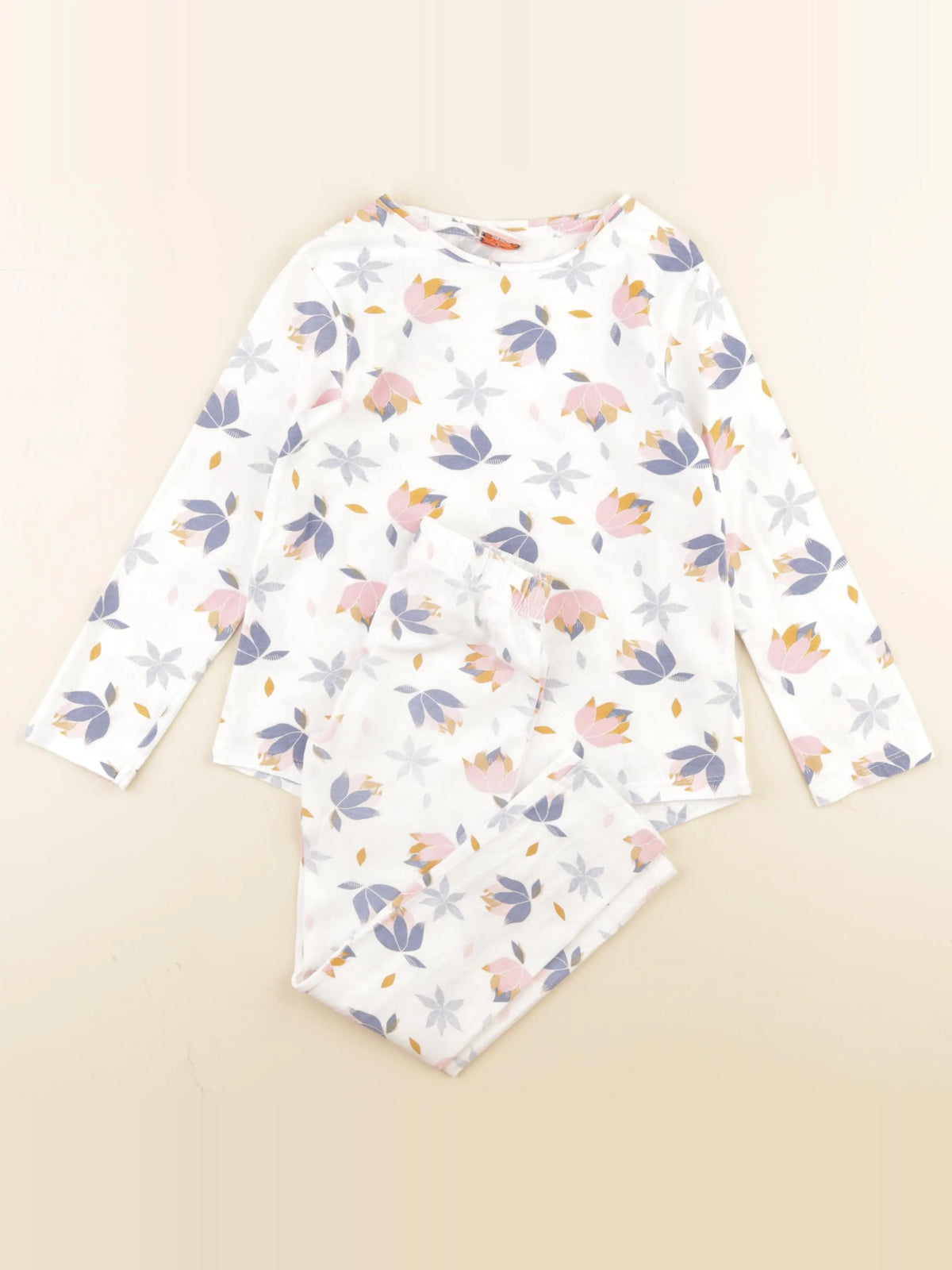 Tape à l'oeil - pyjama coton blanc - 6 ans