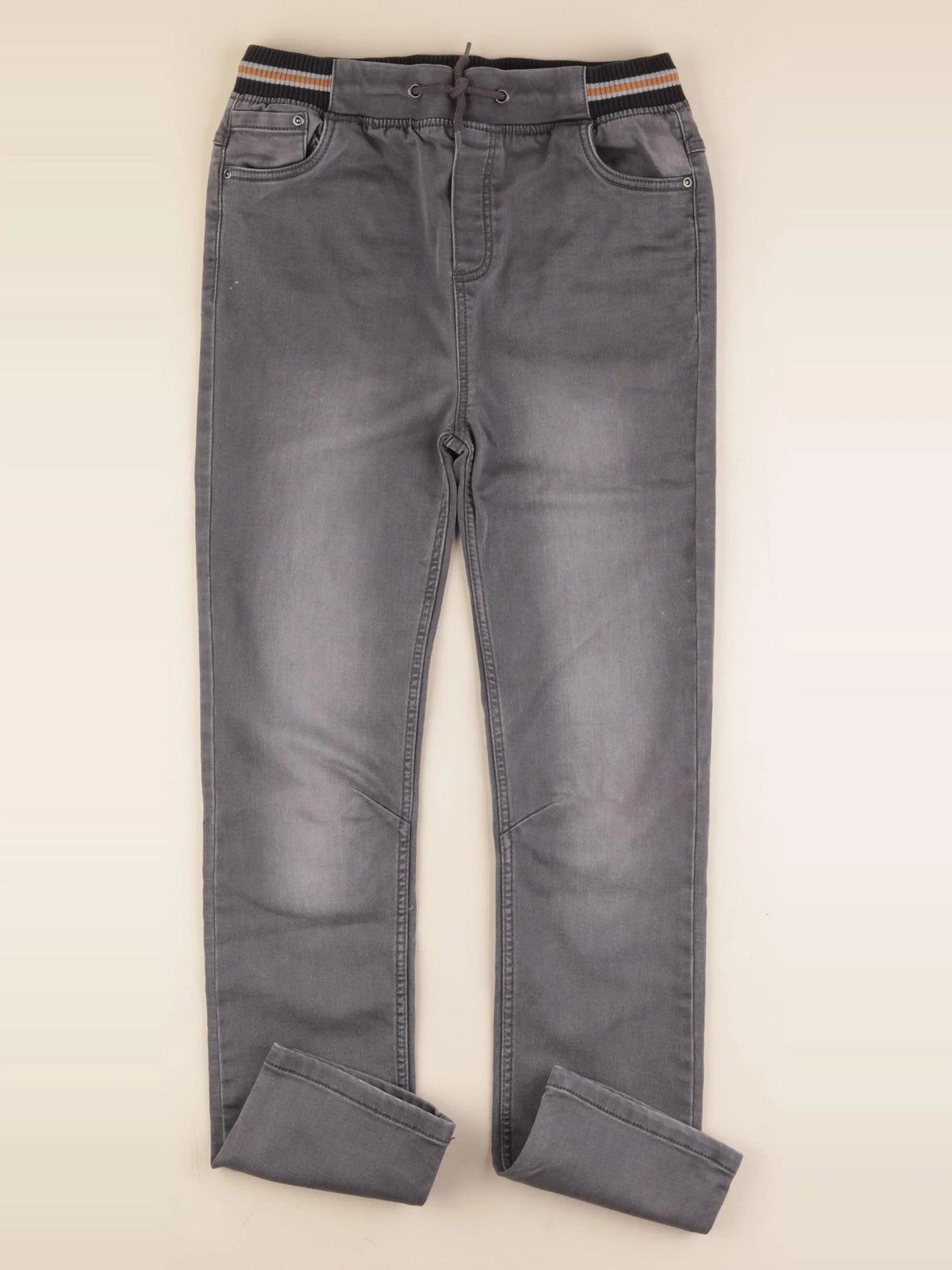 Vertbaudet - jean gris - 14 ans