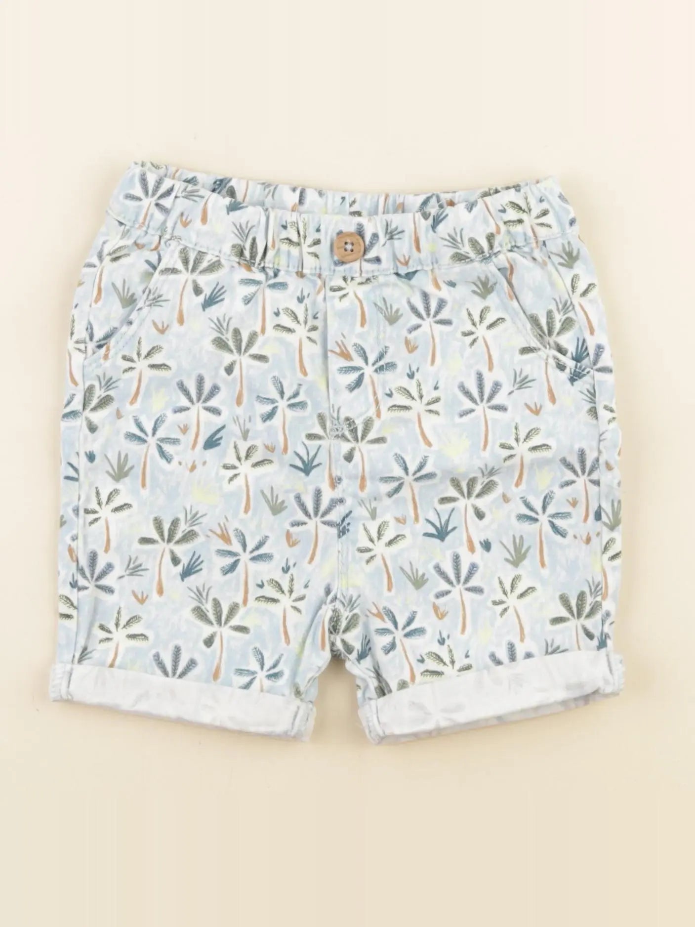 Tape à l'oeil - short bleu - 24 mois