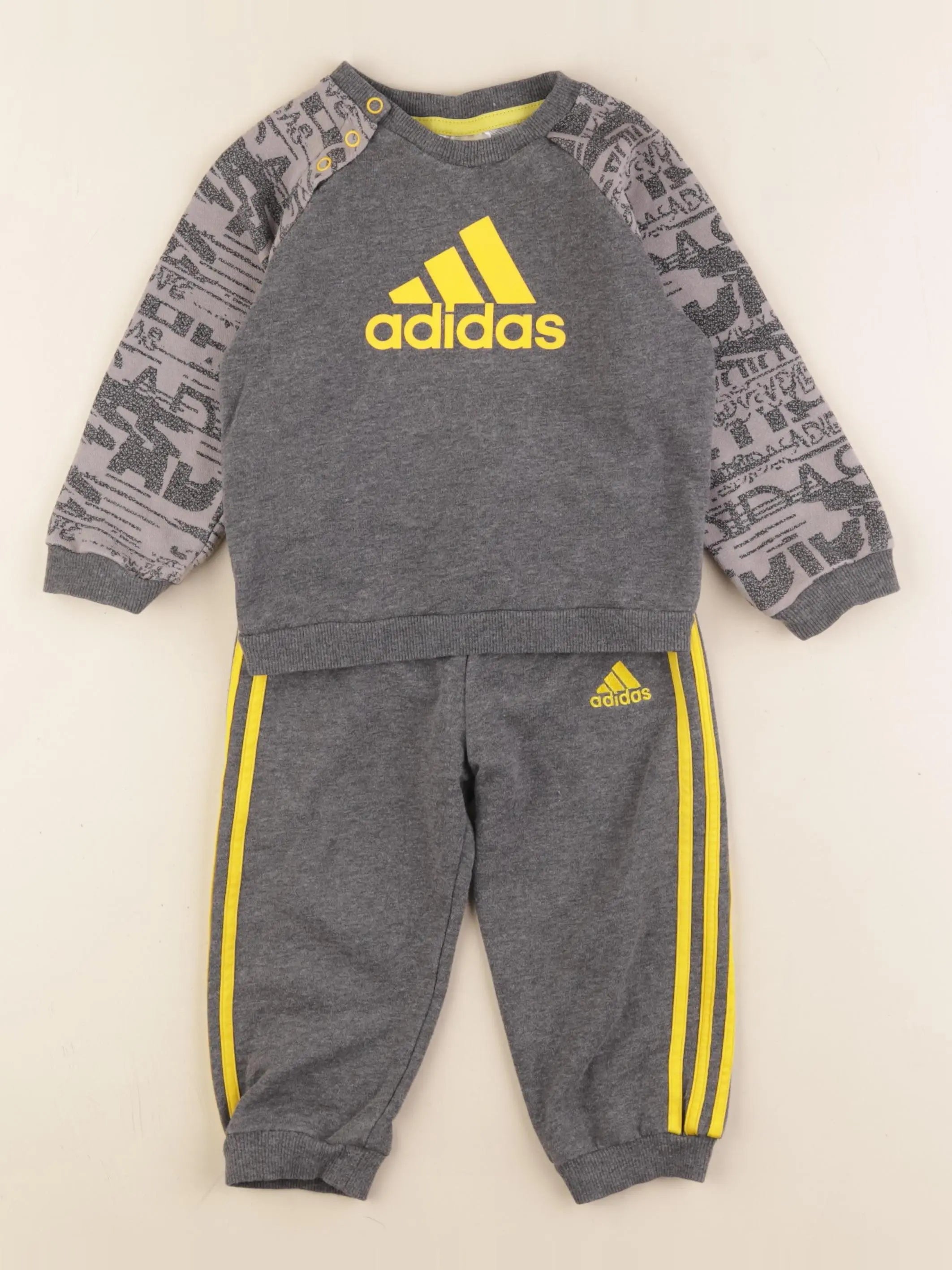 Adidas - ensemble gris - 12 mois