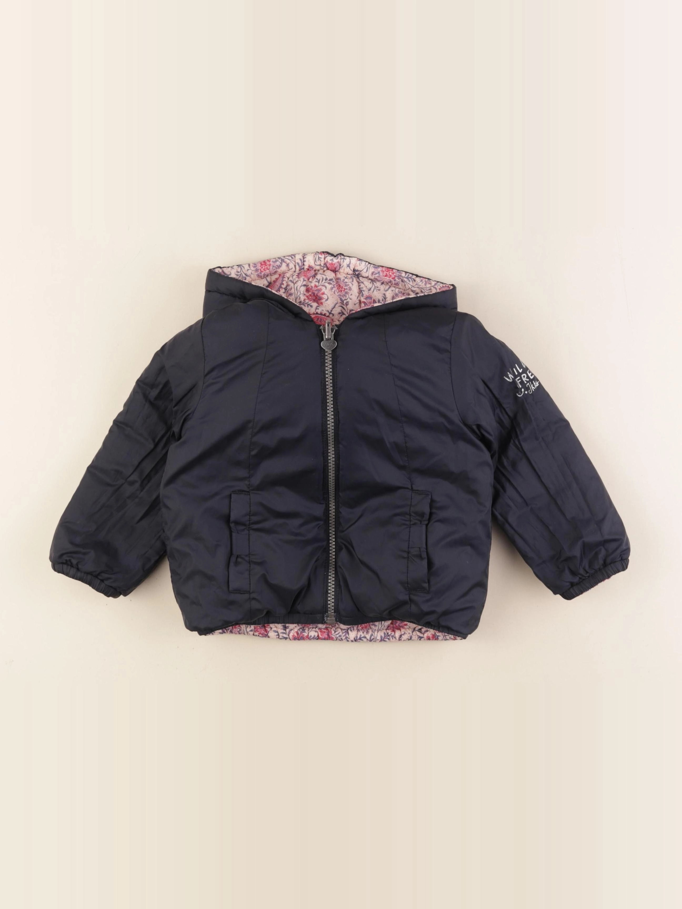 IKKS - doudoune réversible multicolore - 2 ans