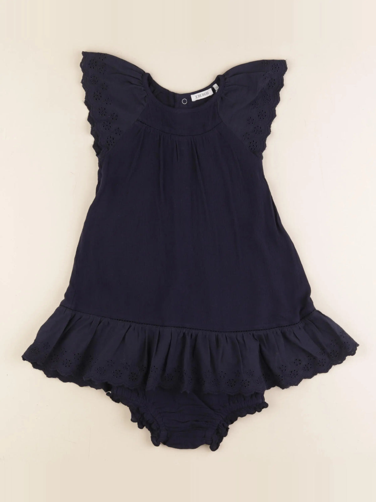 IKKS - robe bleu - 18 mois