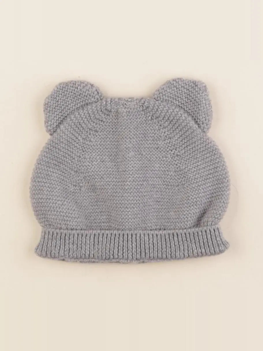 Les Petites Choses - bonnet gris - 6/12 mois