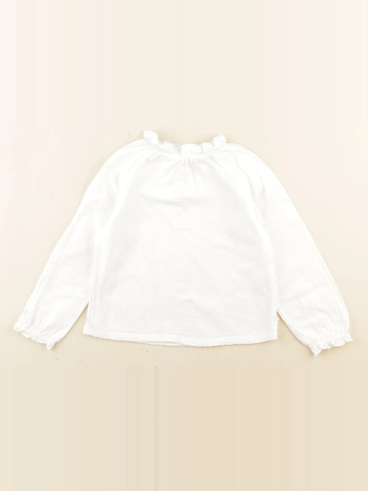Okaidi - blouse blanc - 6 ans