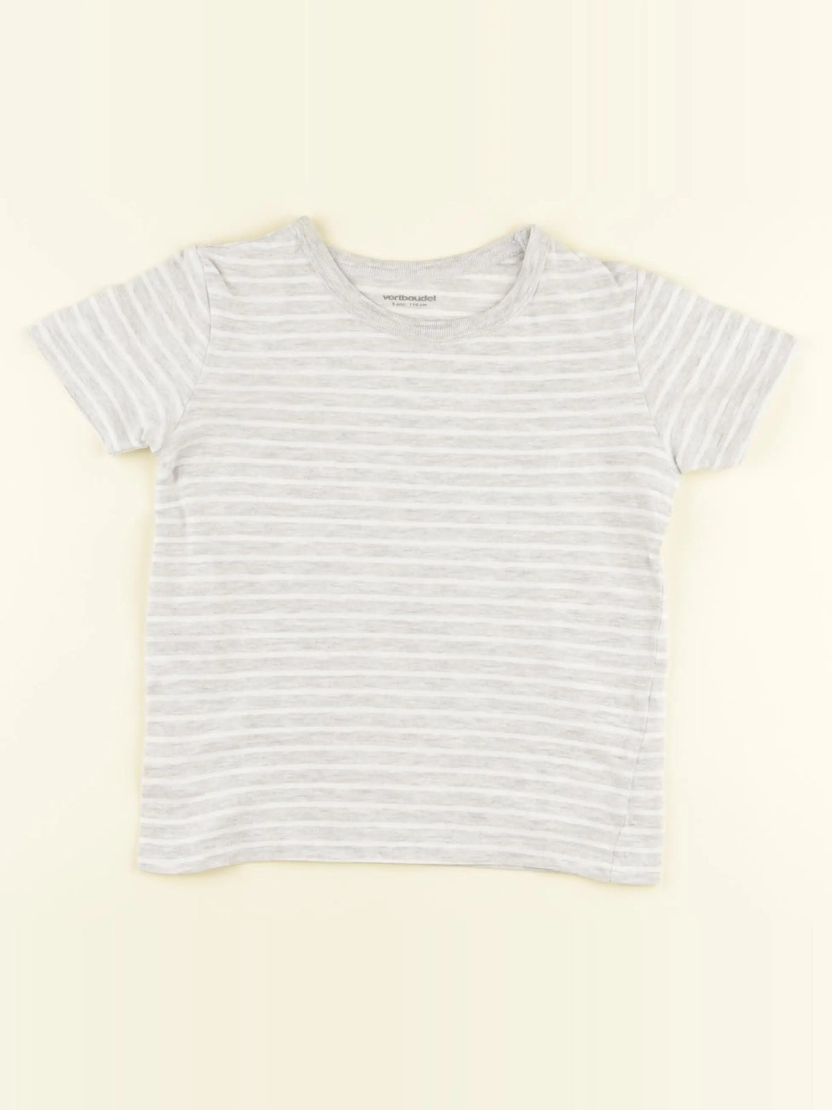 Vertbaudet - maillot de corps gris - 5 ans