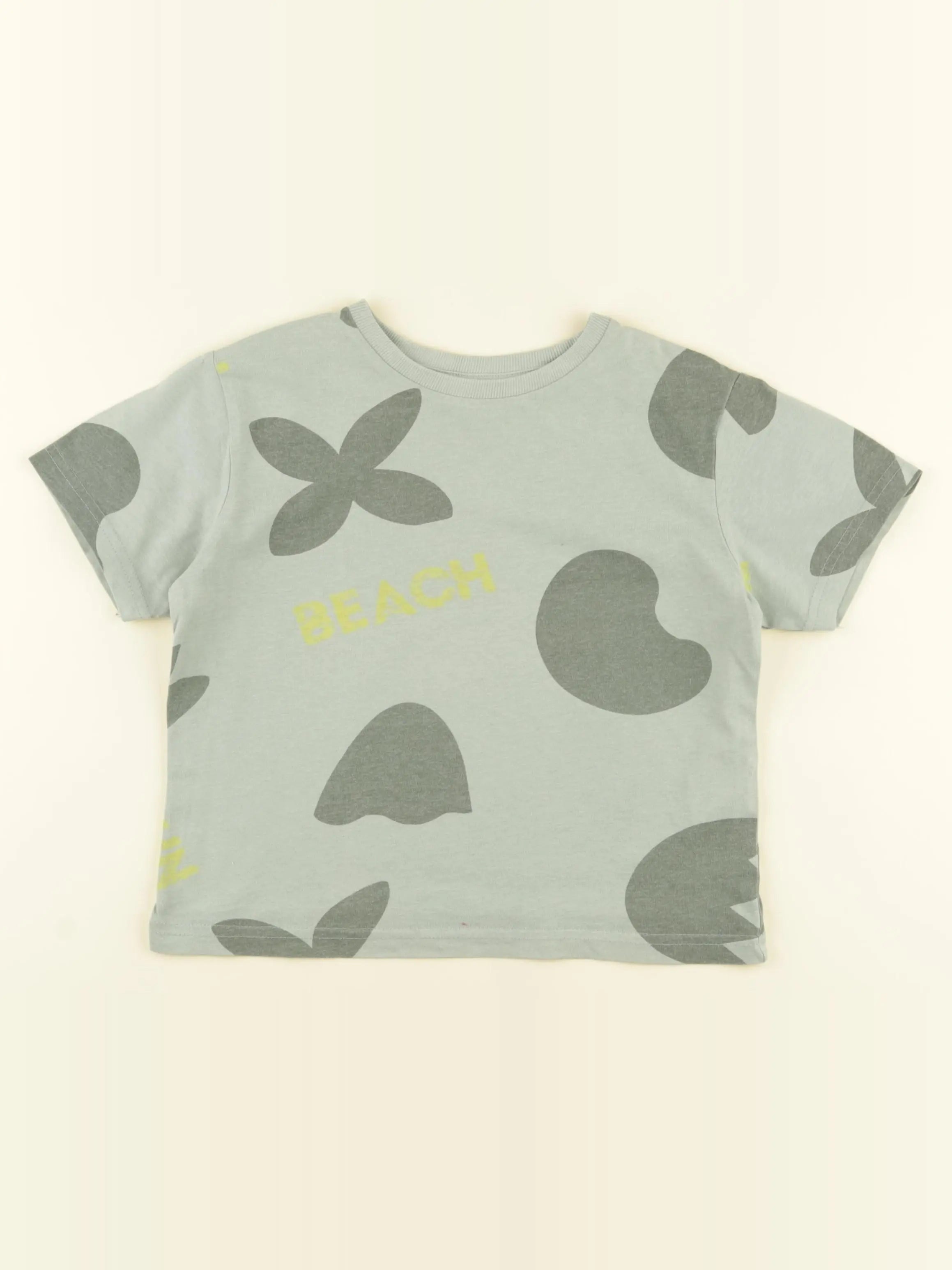 Vertbaudet - tee-shirt vert - 5 ans
