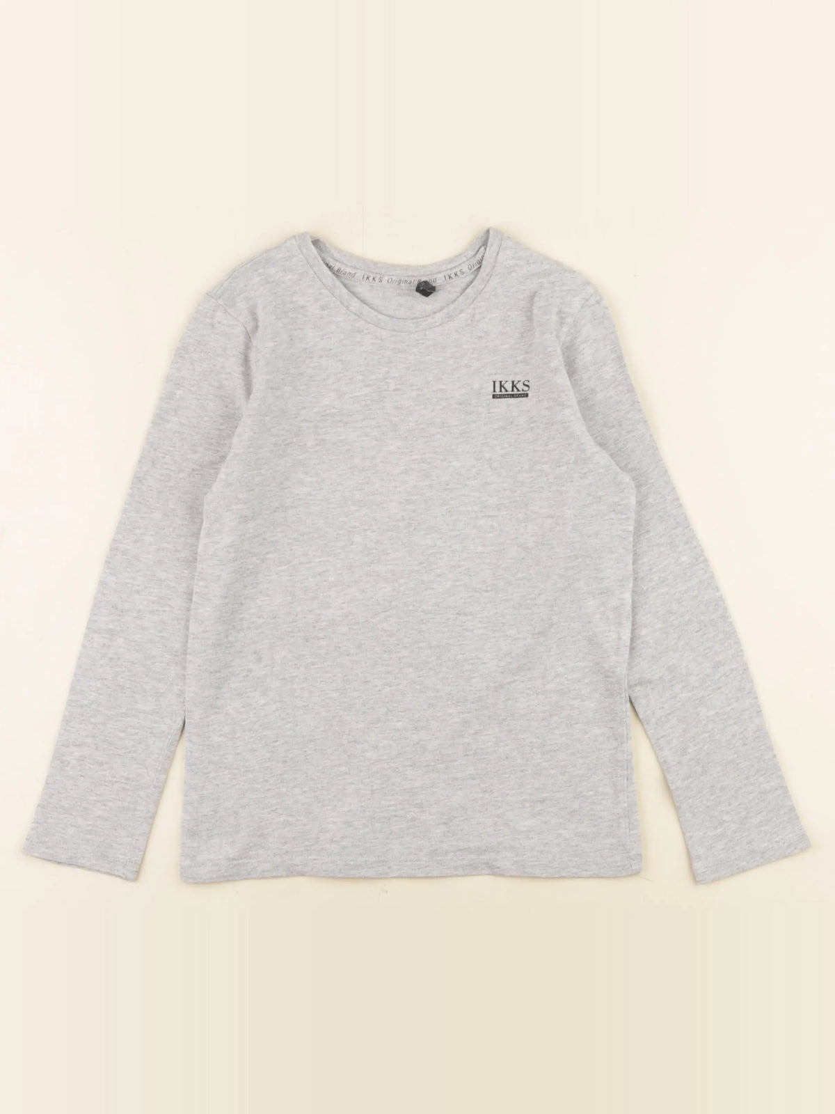IKKS - tee-shirt gris - 8 ans