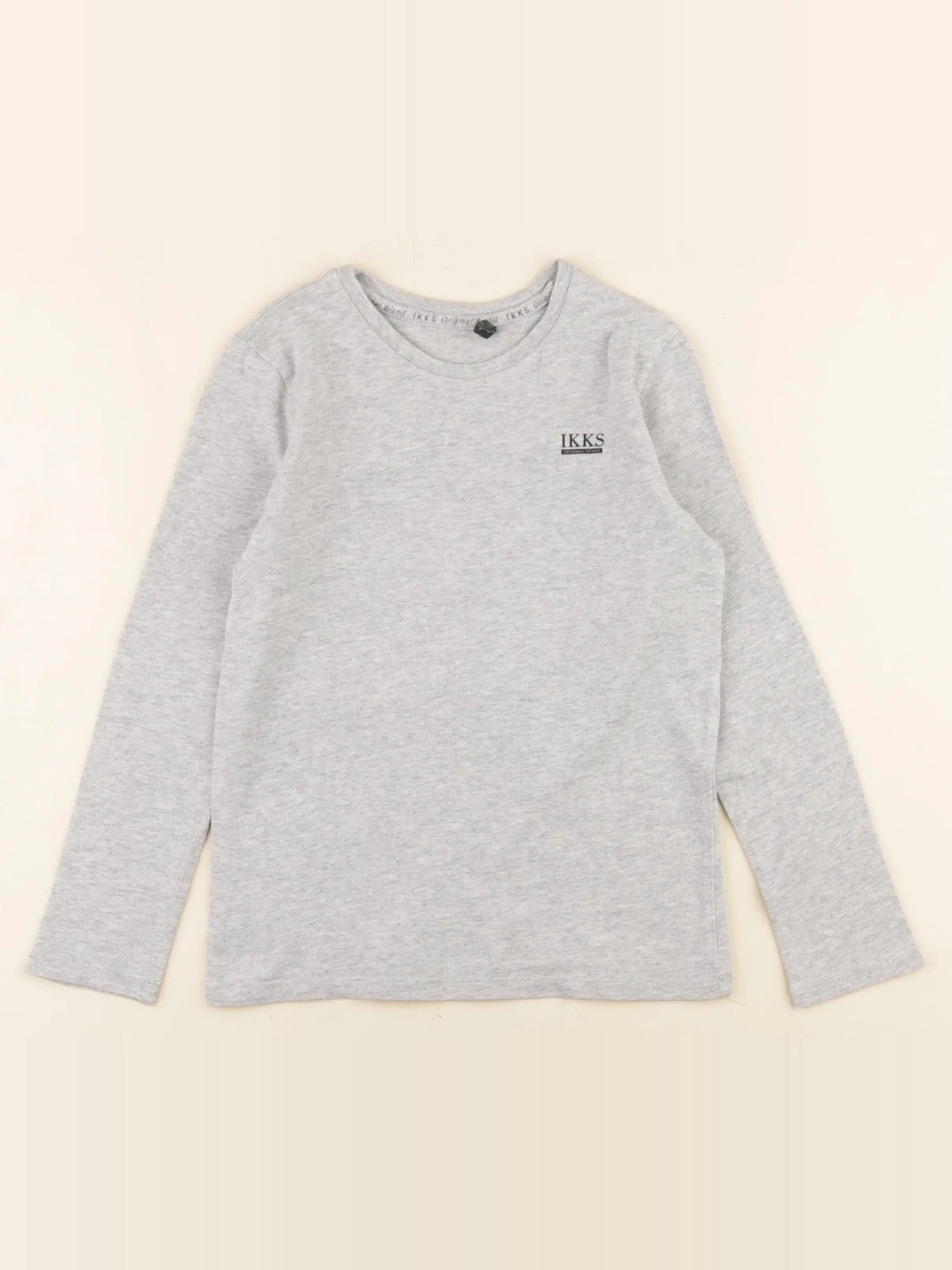 IKKS - tee-shirt gris - 8 ans