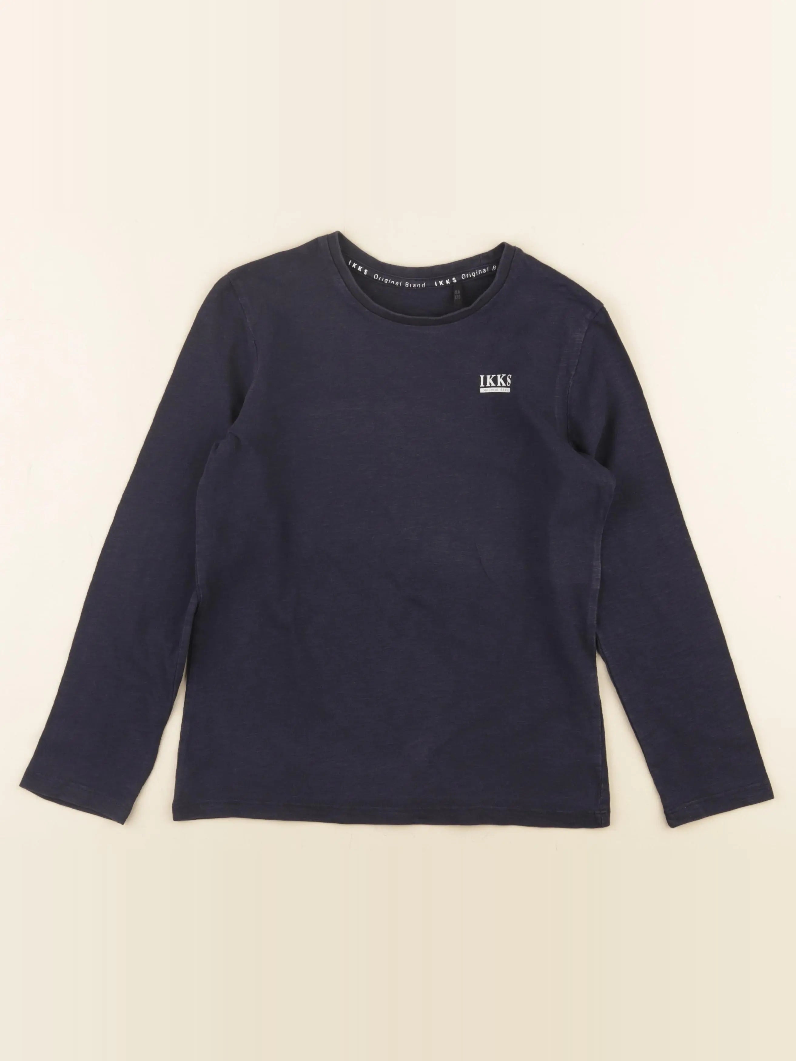 IKKS - tee-shirt bleu - 8 ans