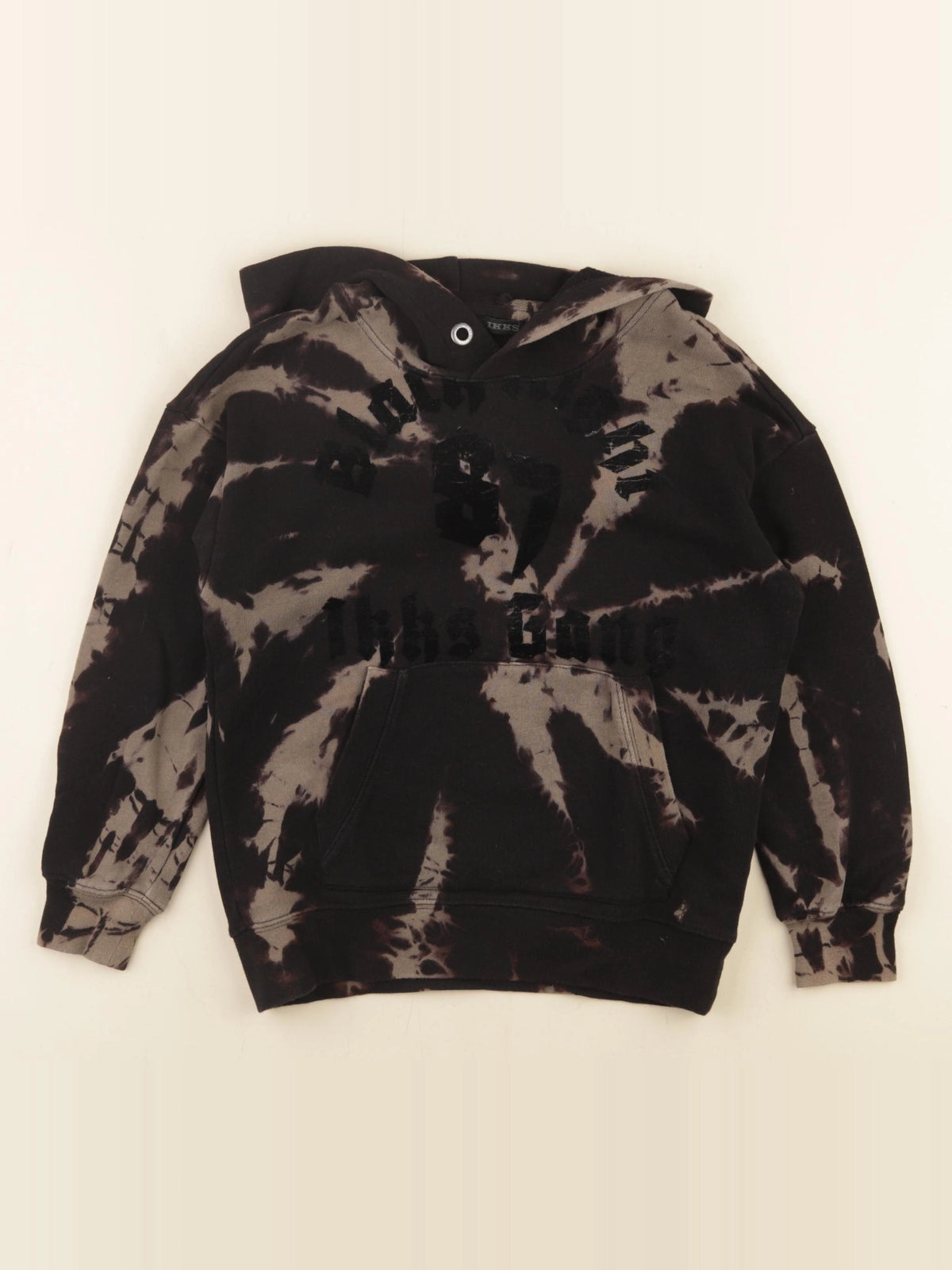 IKKS - sweat noir - 6 ans