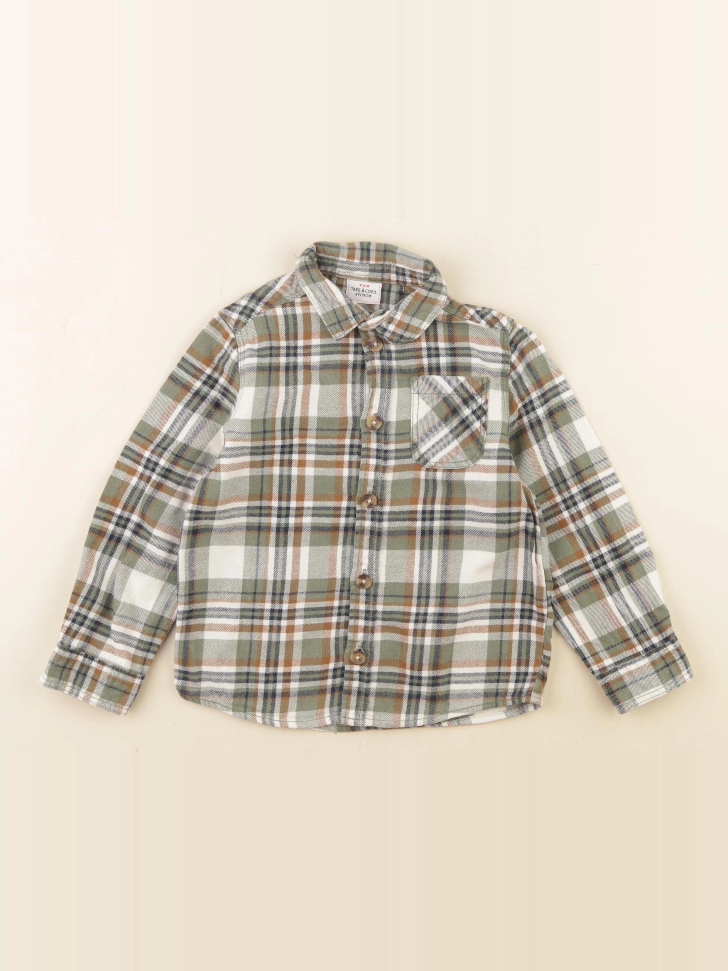 Tape à l'oeil - chemise multicolore - 3 ans