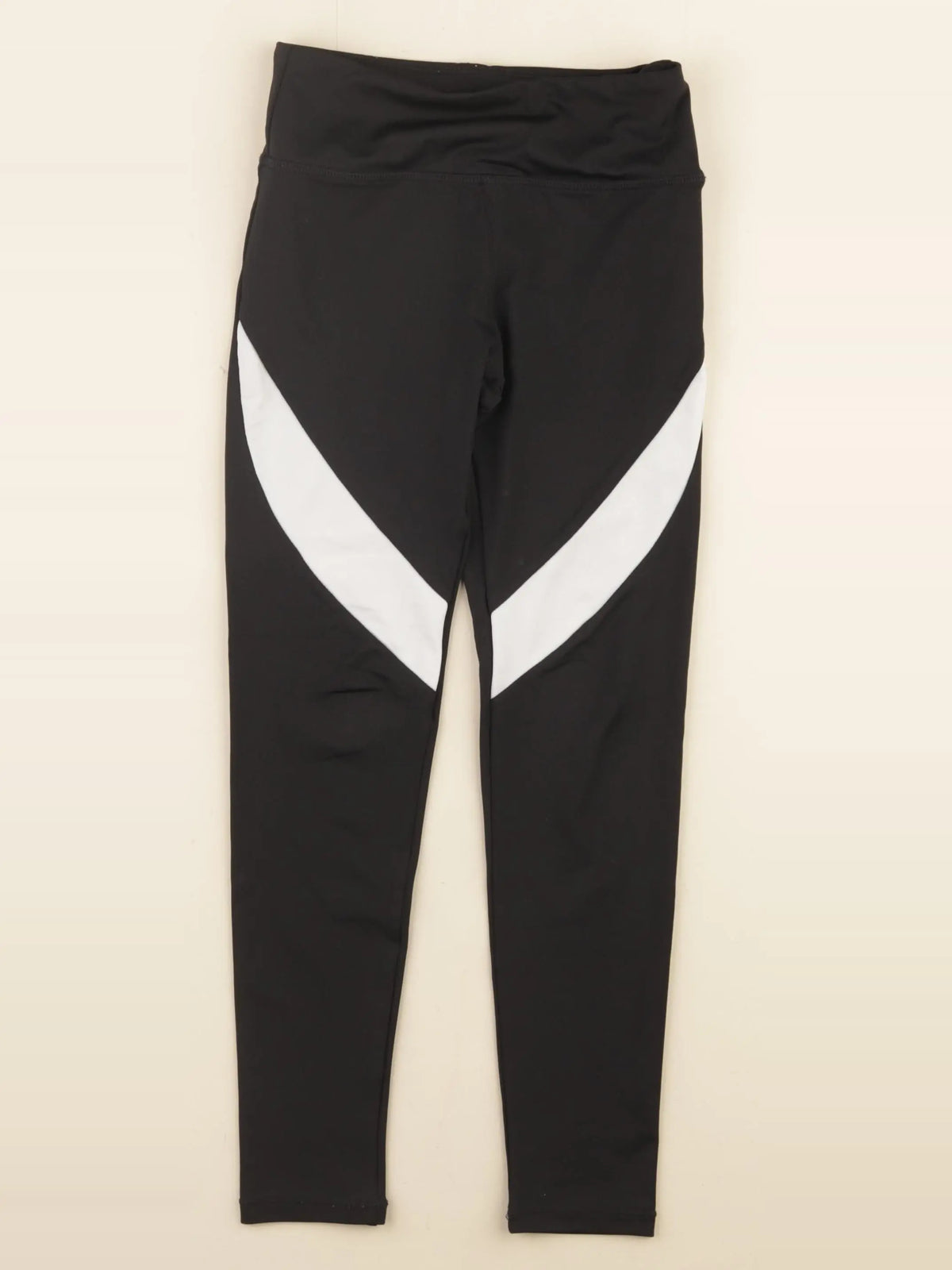 H&M - legging noir - 6/8 ans