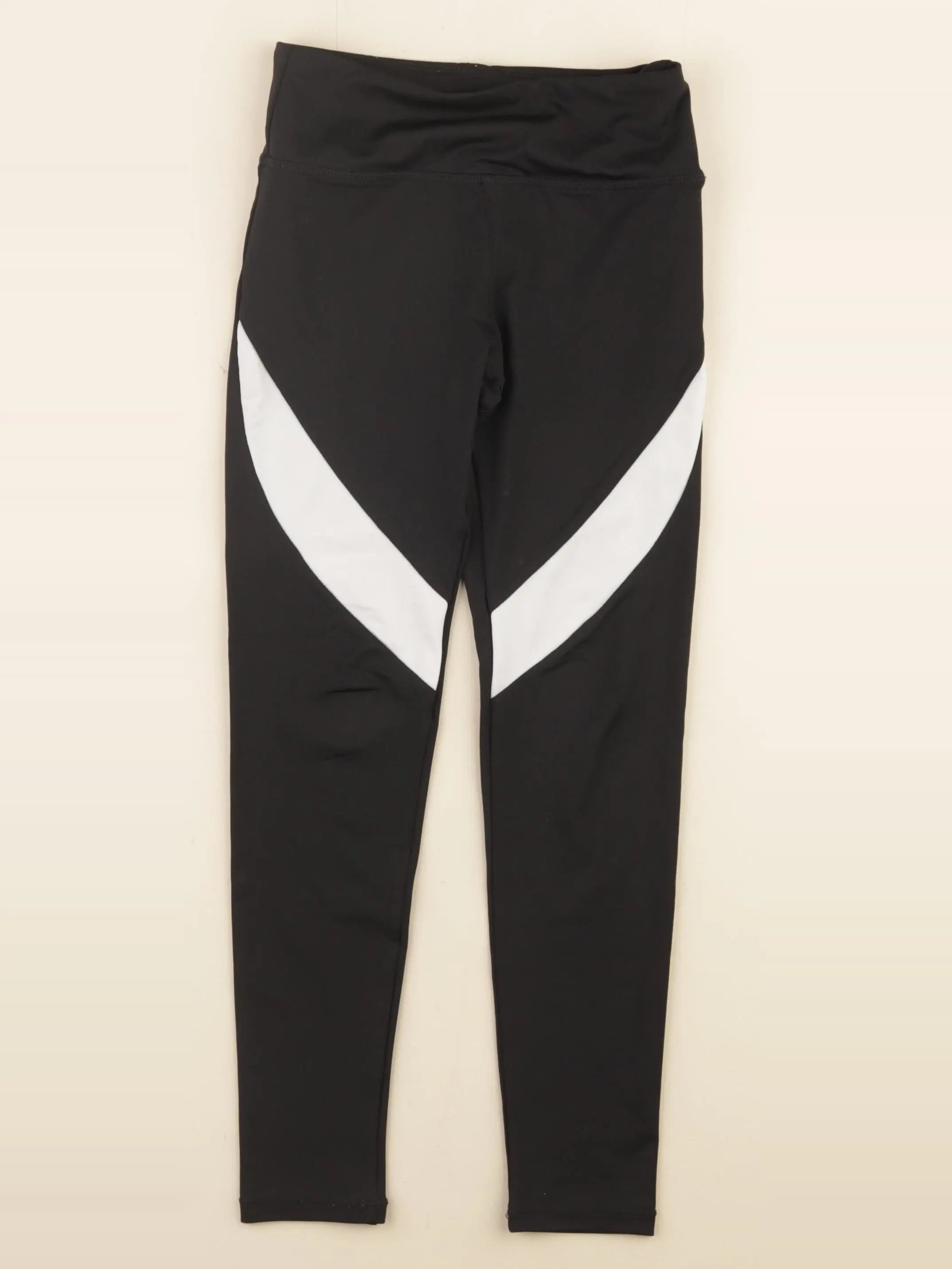 H&M - legging noir - 6/8 ans