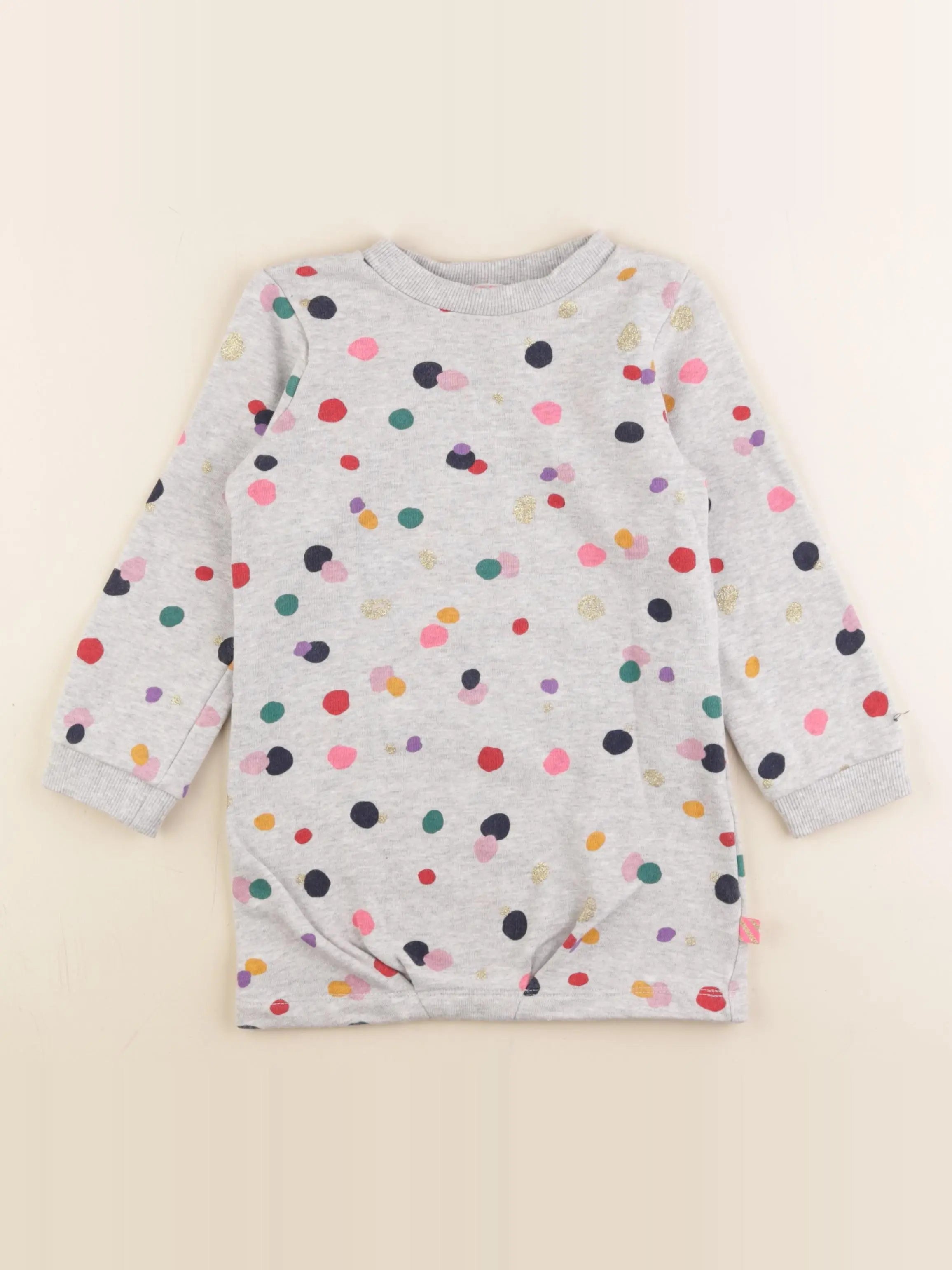 Billie Blush - robe gris - 4 ans