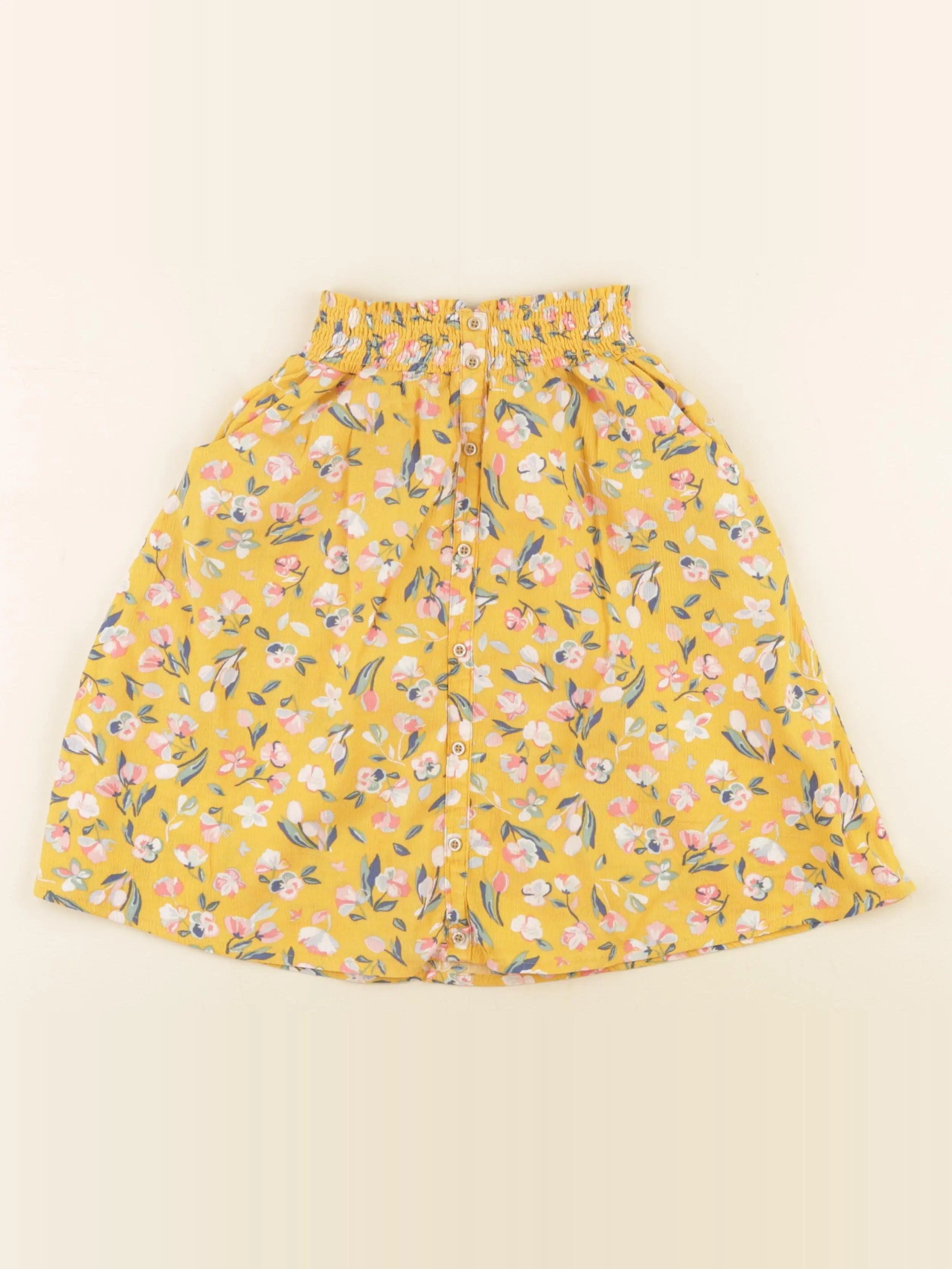 Tape à l'oeil - jupe orange - 6 ans