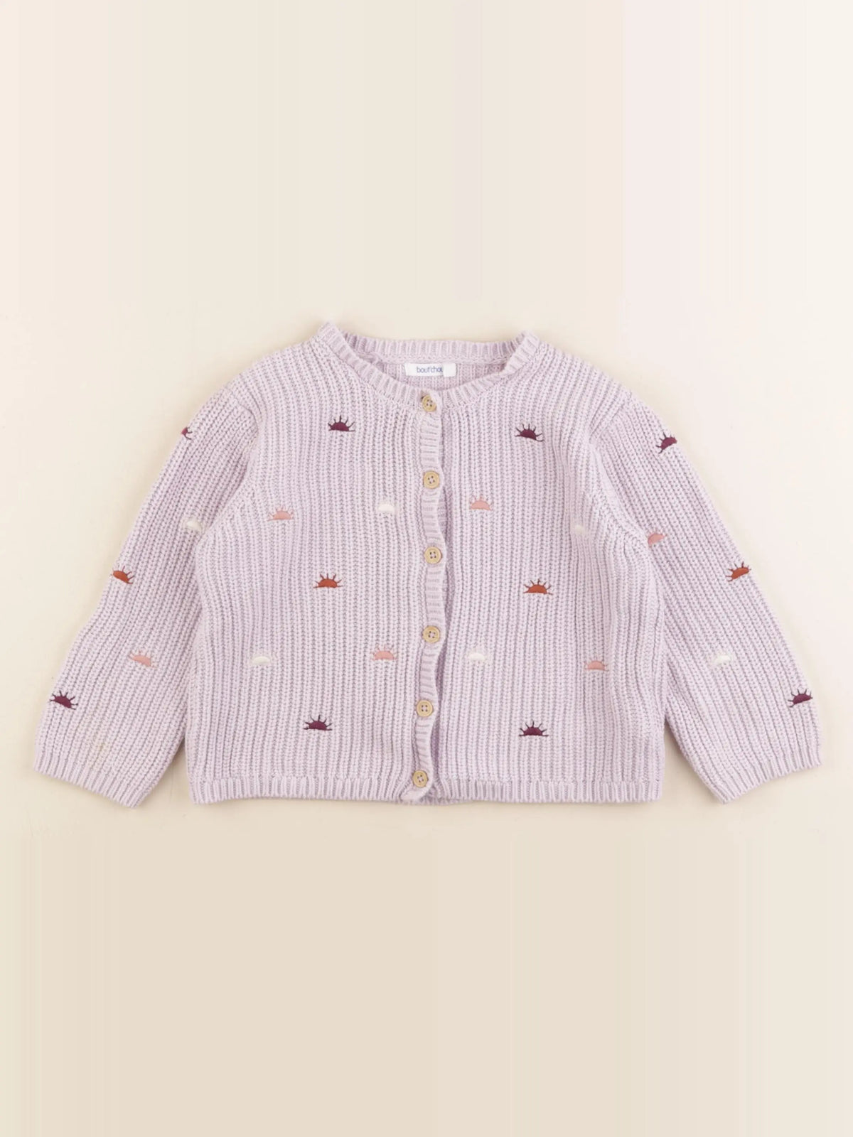 Boutchou - gilet violet - 24 mois
