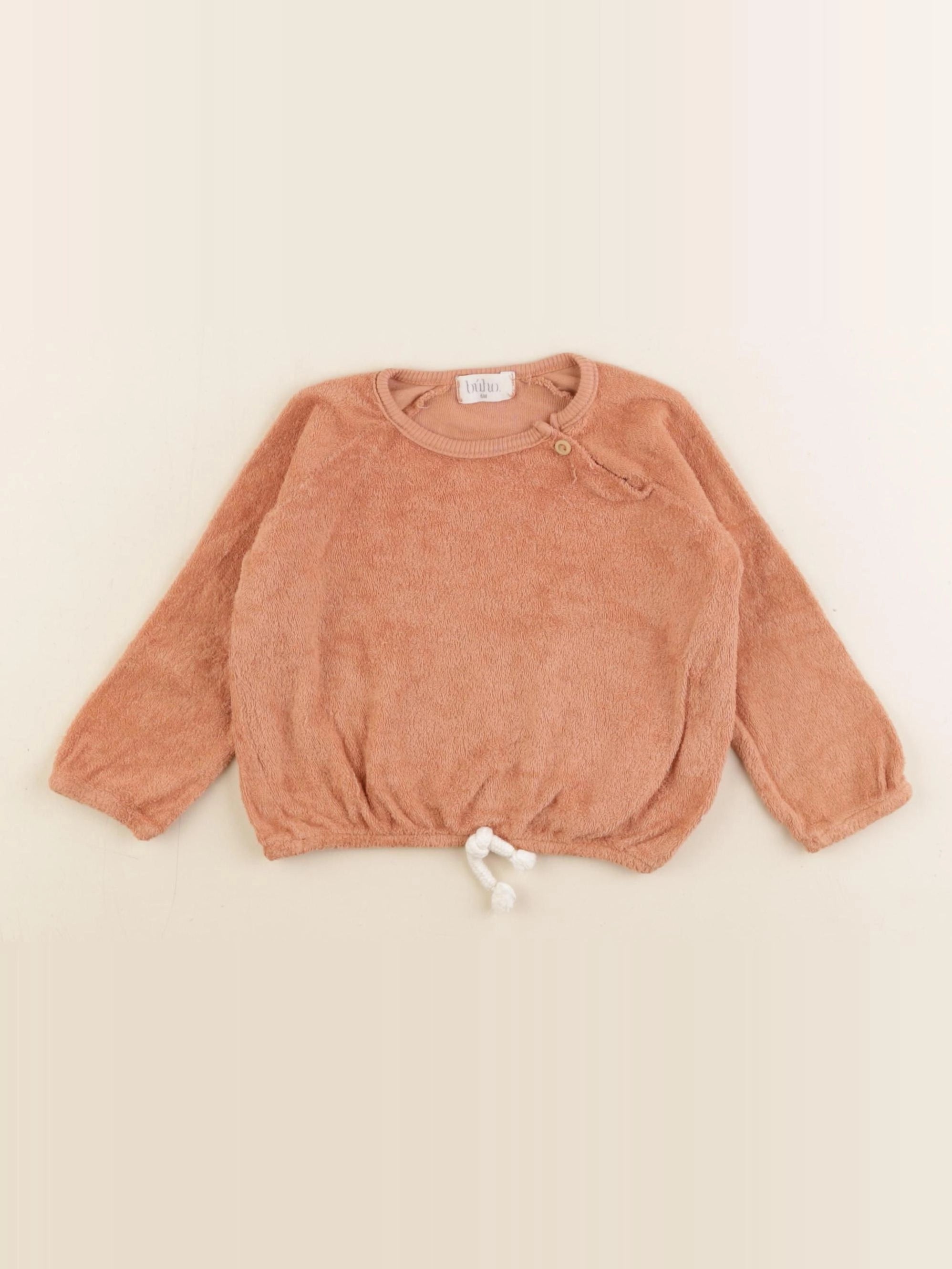 Buho - pull orange - 6 mois