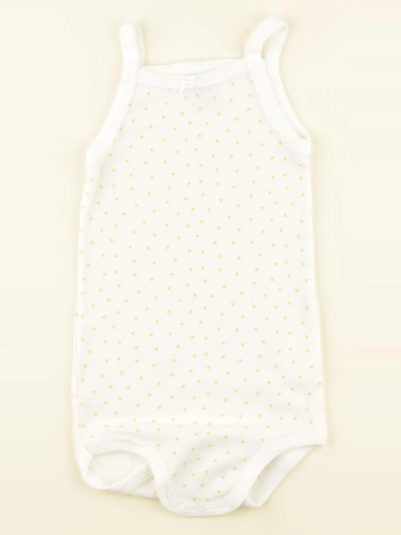Petit Bateau - body jaune - 24 mois