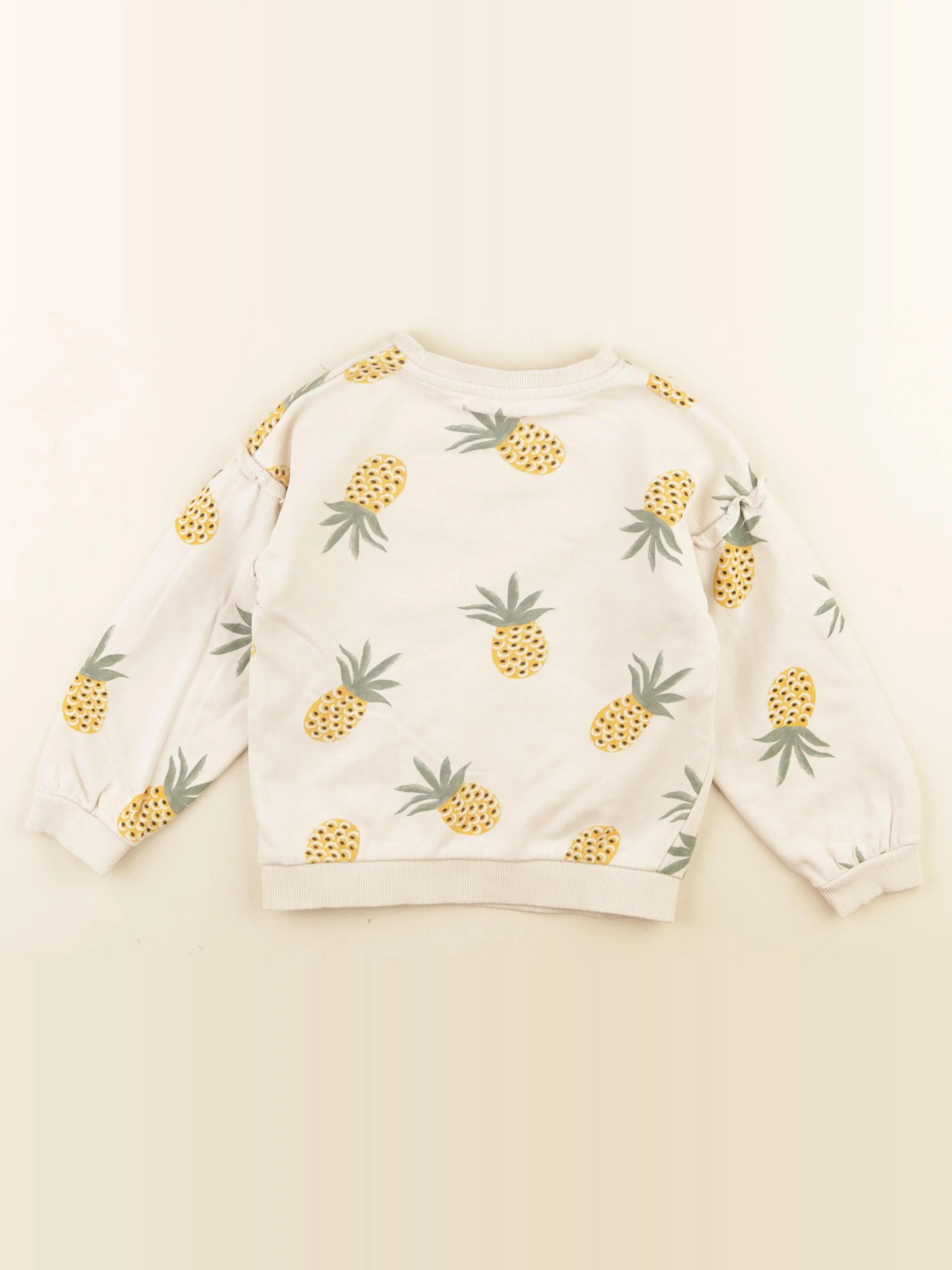 Tape à l'oeil - sweat beige - 6 ans