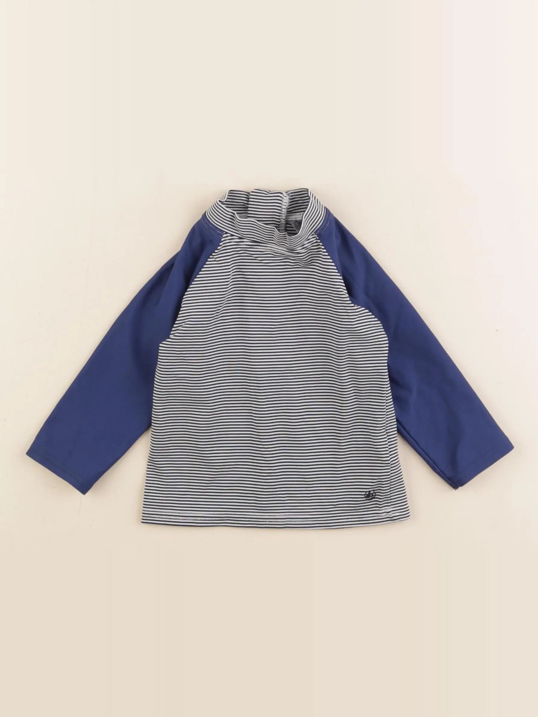 Petit Bateau - tee-shirt de bain bleu - 12 mois