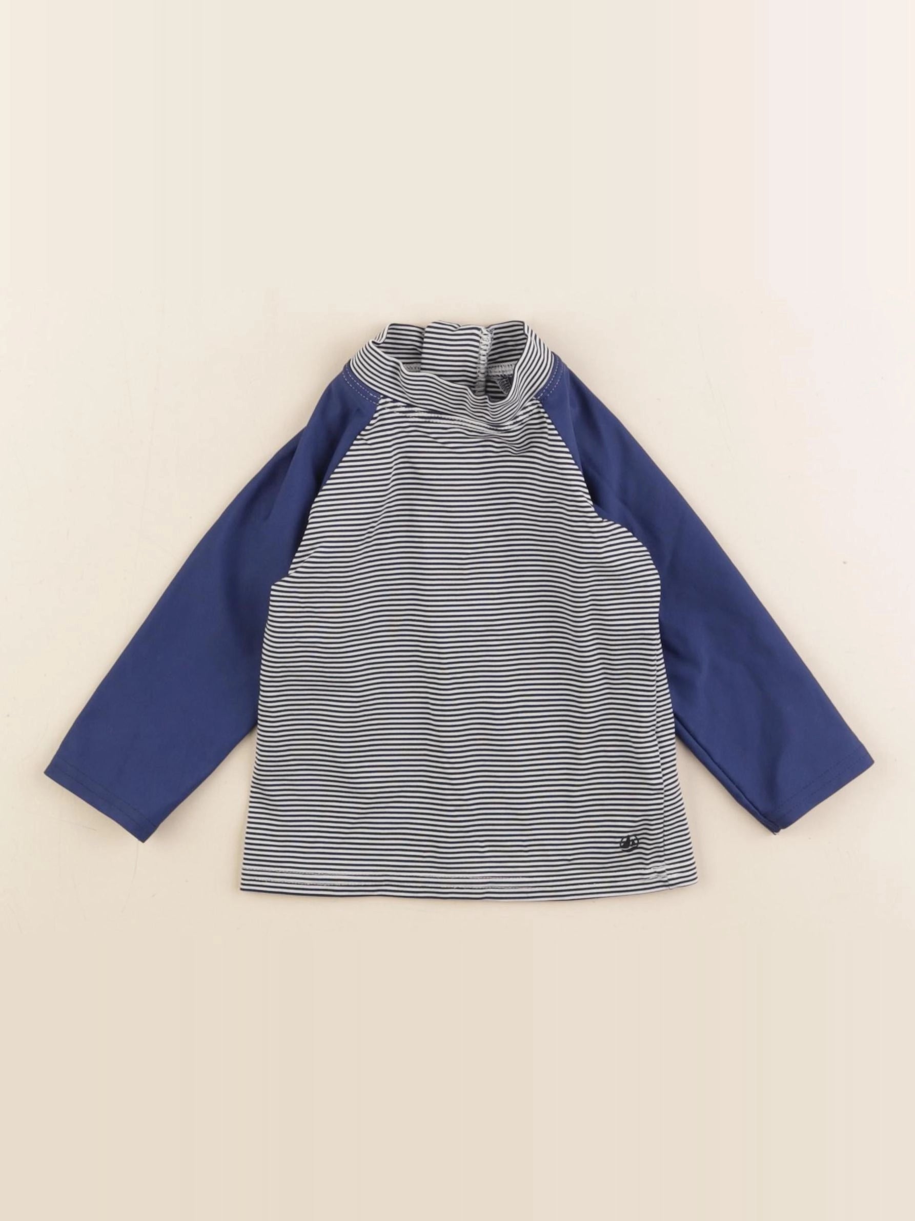 Petit Bateau - tee-shirt de bain bleu - 12 mois