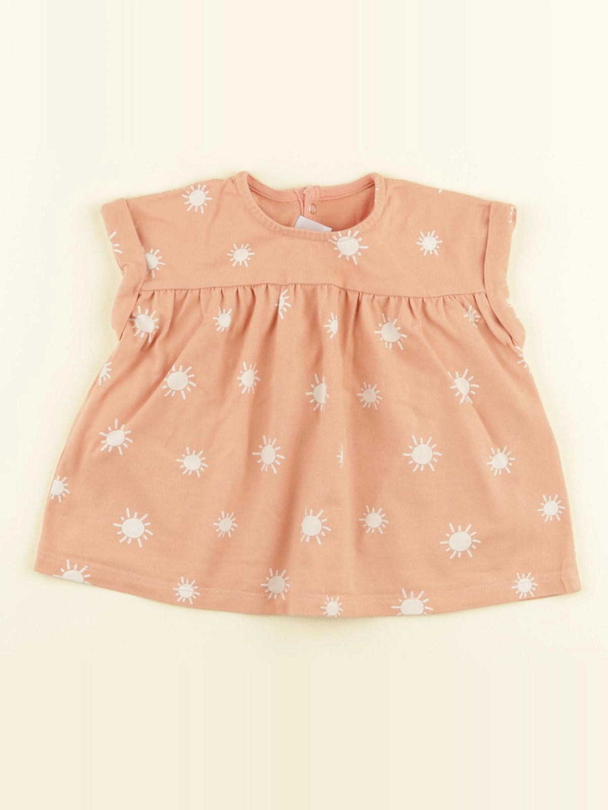 Petit Bateau - tee-shirt rose - 18 mois