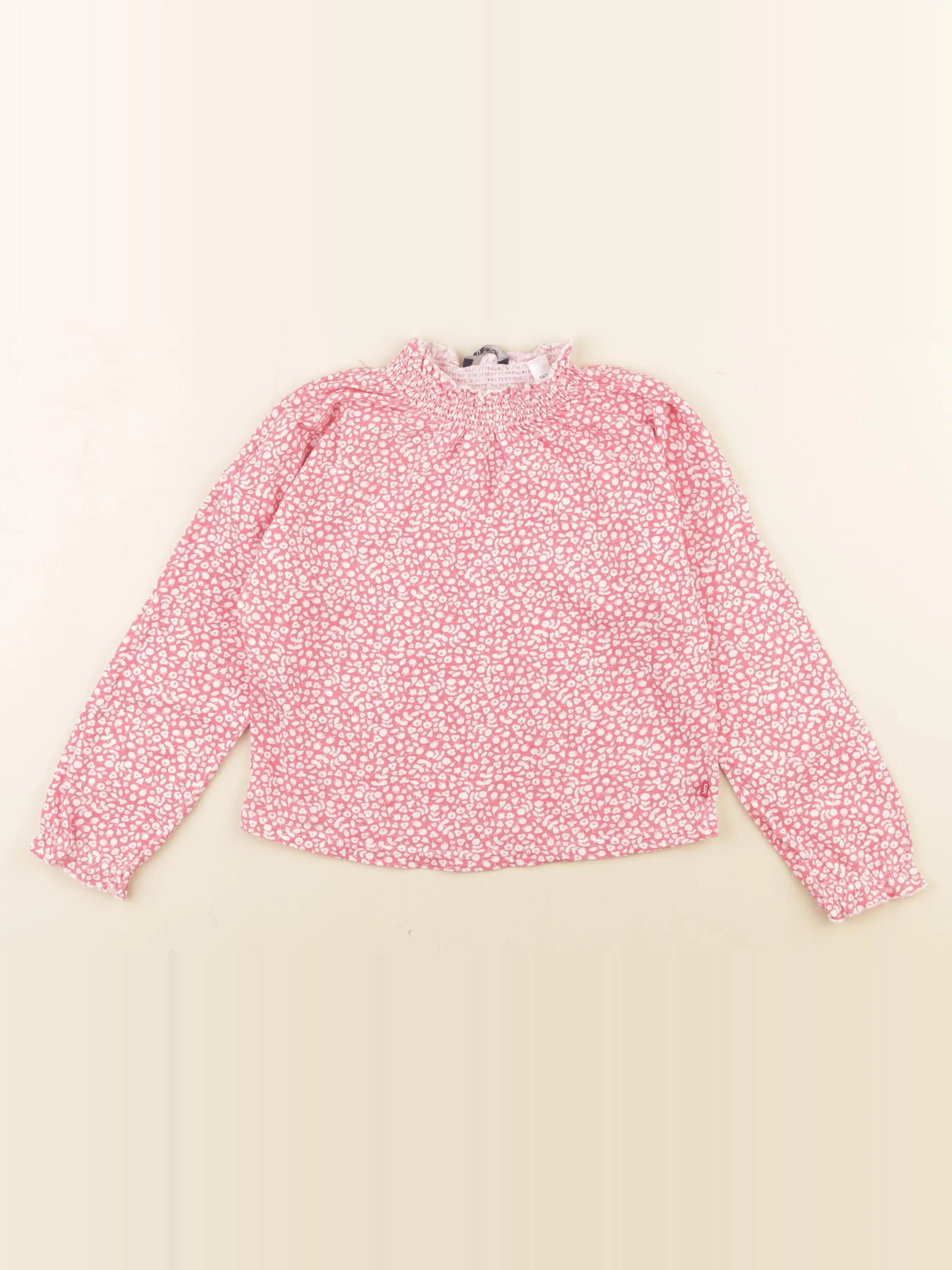 Okaidi - blouse rose - 6 ans
